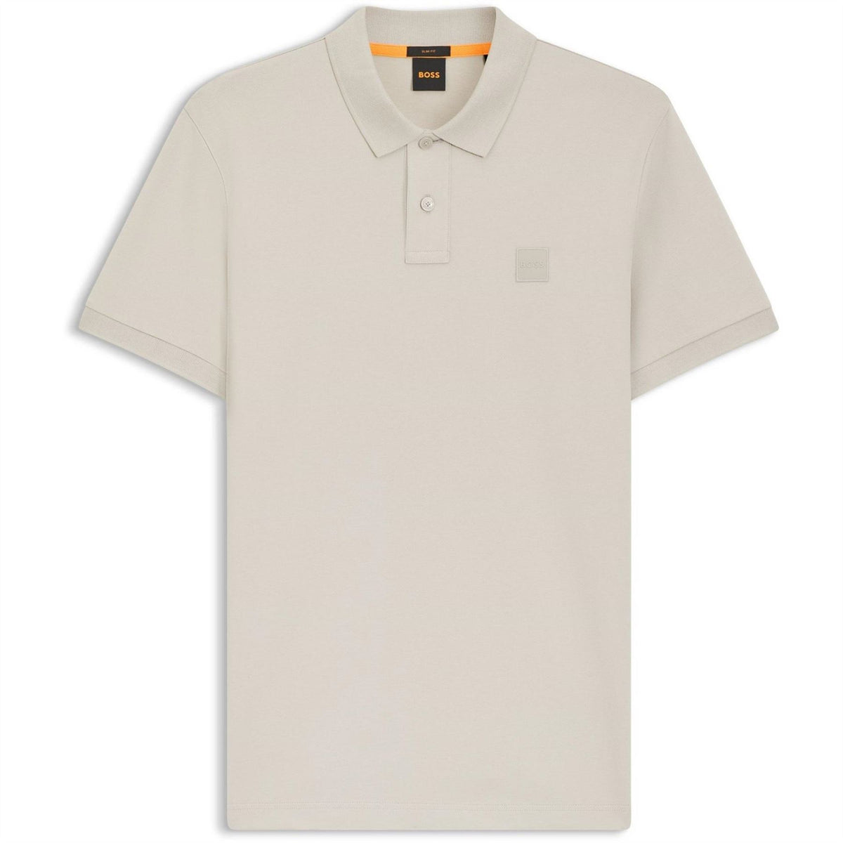 Boss Collared Neck Button Placket Polo Shirt