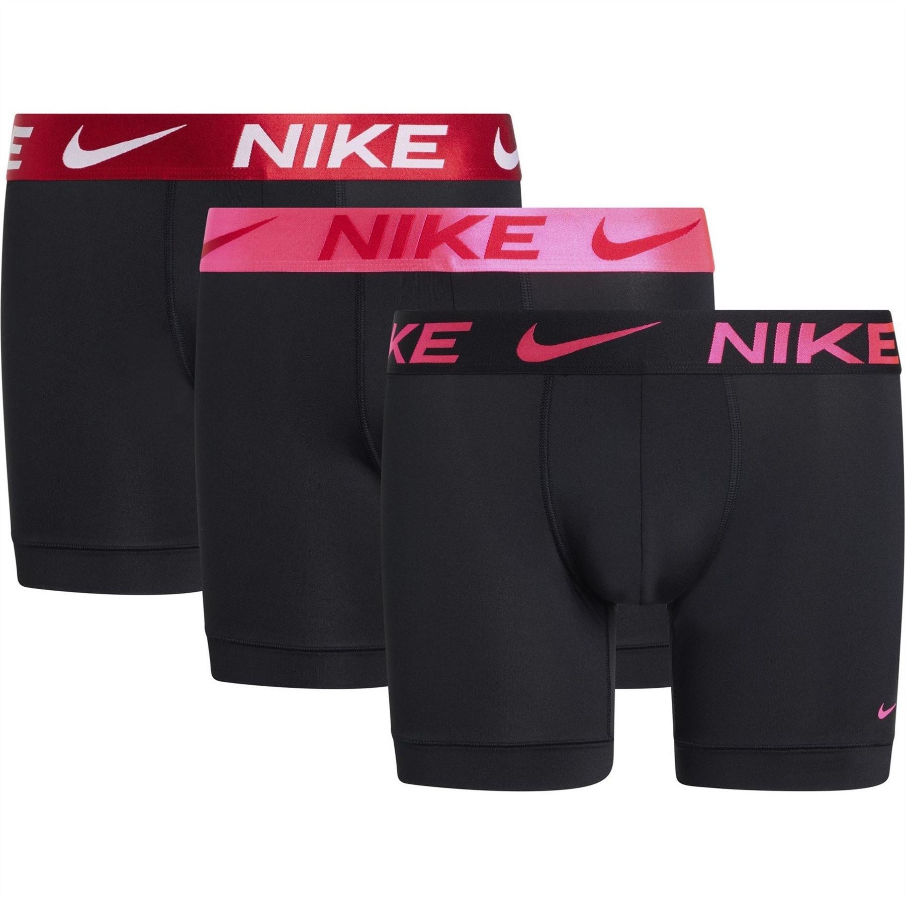 Nike Mens 3 Pack Dri Fit Boxer Shorts