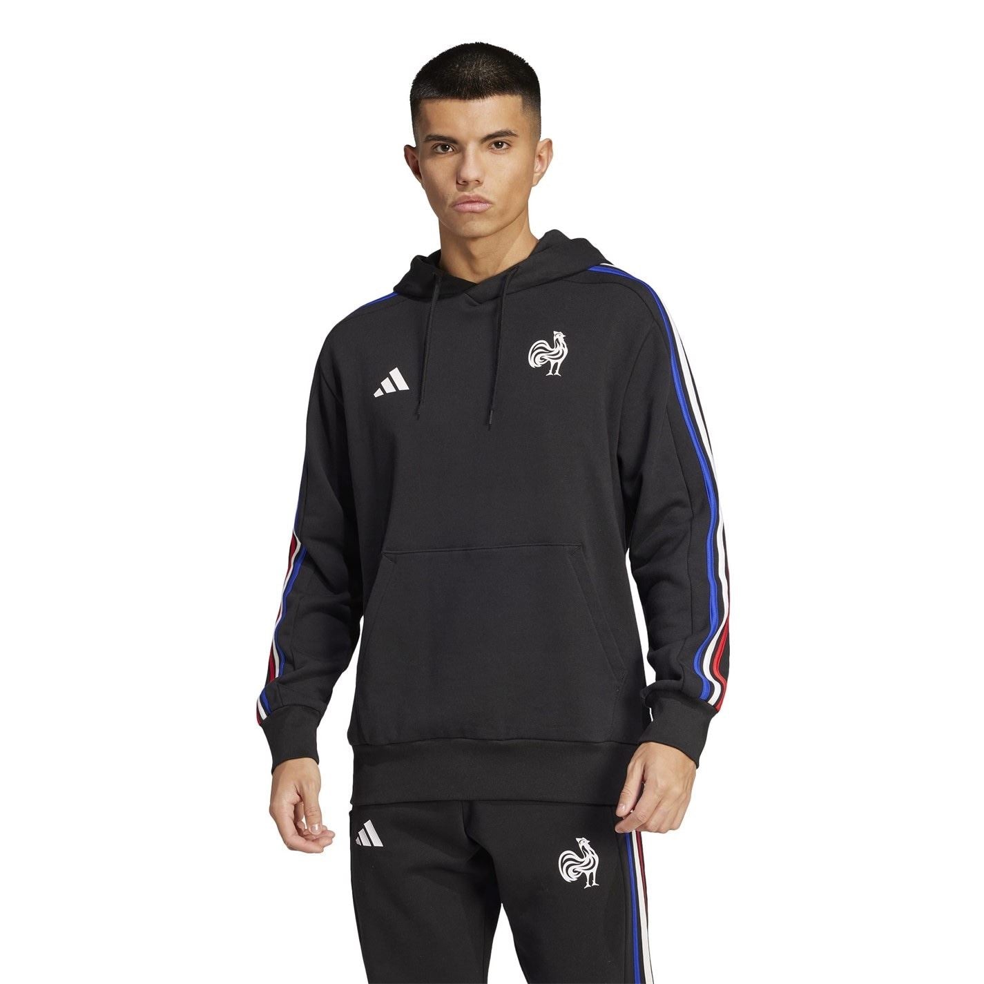 adidas France Rugby Fan Hoodie 2025 Adults