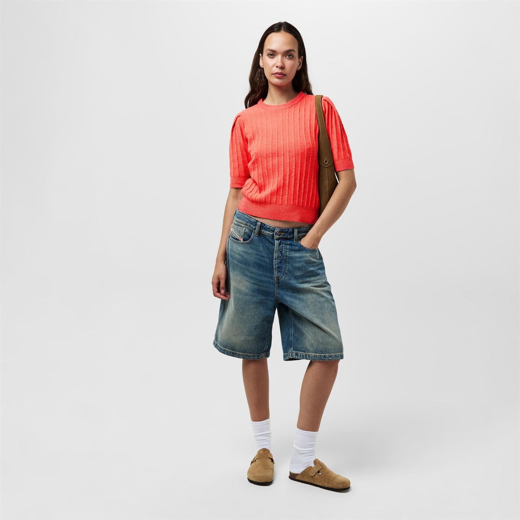 French Connection Lola Short Sleeve Crew Neck Jumper
