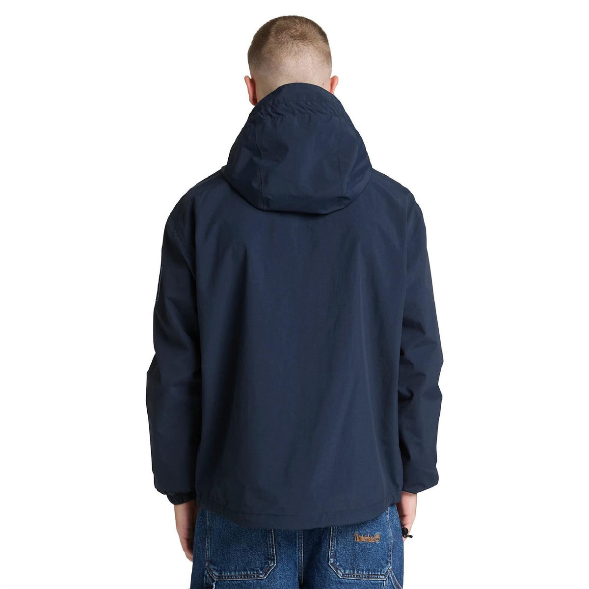Timberland Winnick Solid Patterned Hooded Shell Jacket
