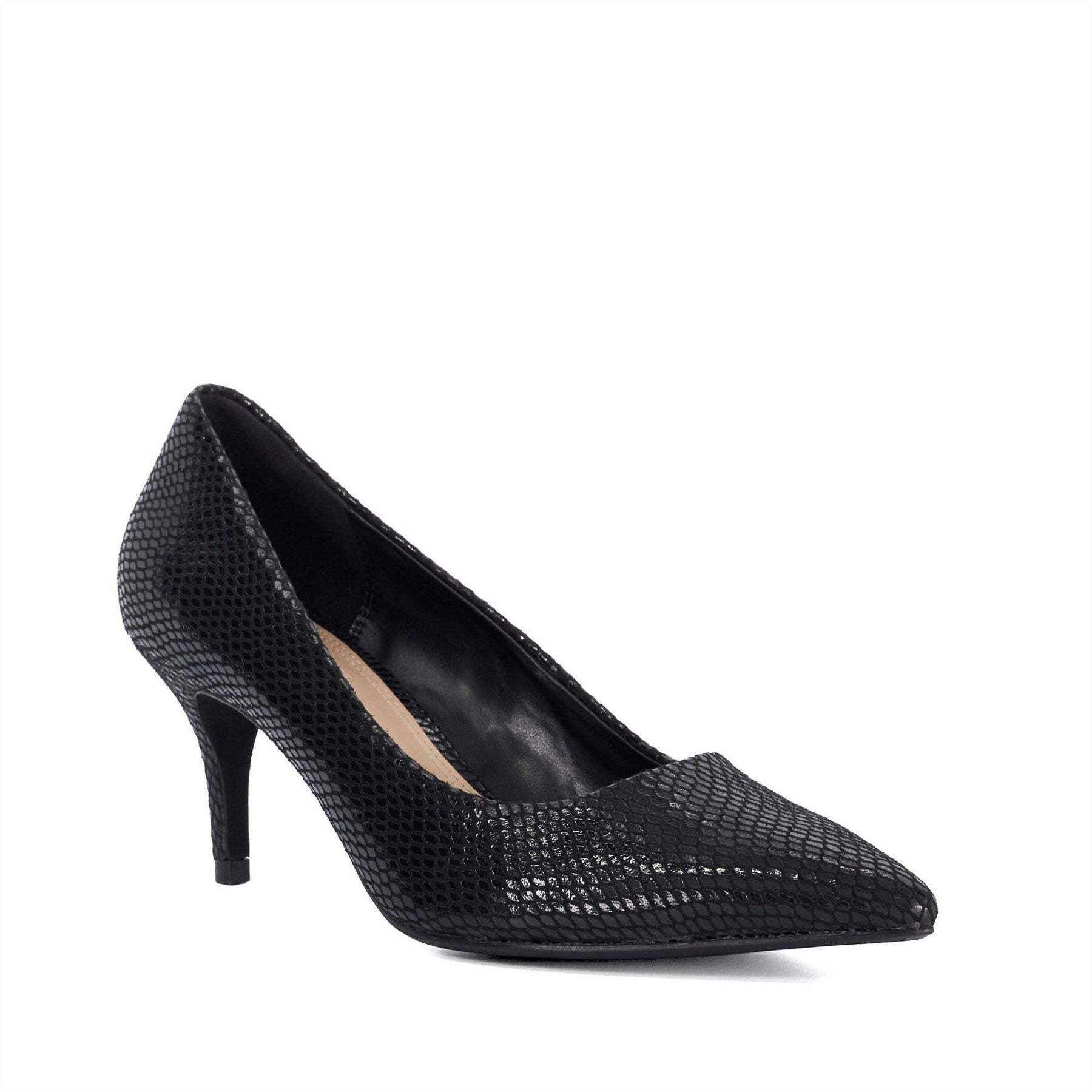 Dune London Black Stilettos