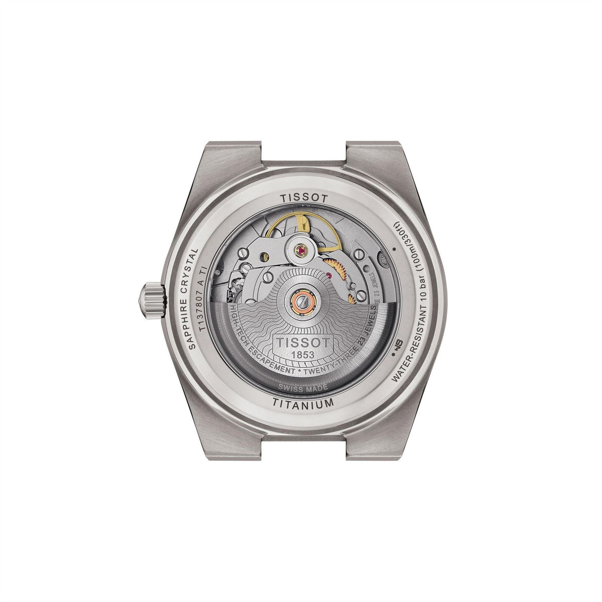 Tissot Prx Titanium Automatic Analogue Watch