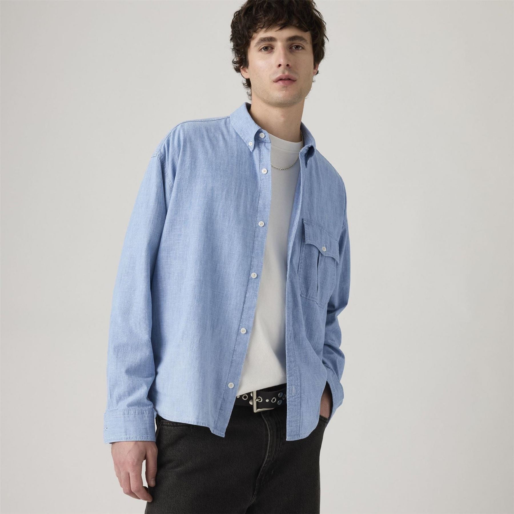 Levis Cropped Chambr