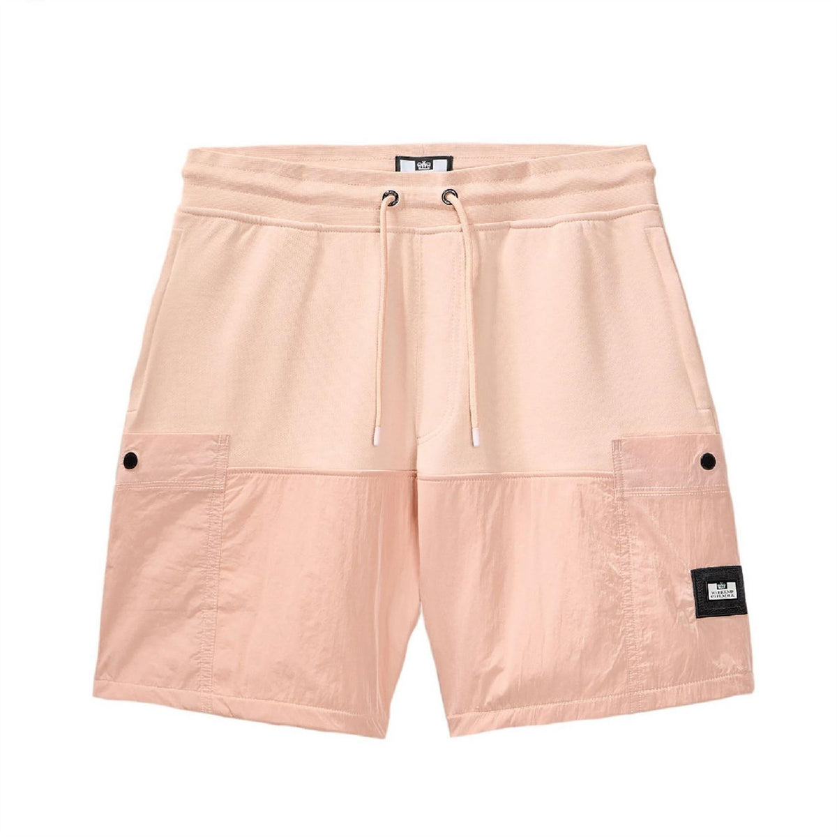 Weekend Offender Azeez Solid Patterned Shorts with Elasticated Waistband