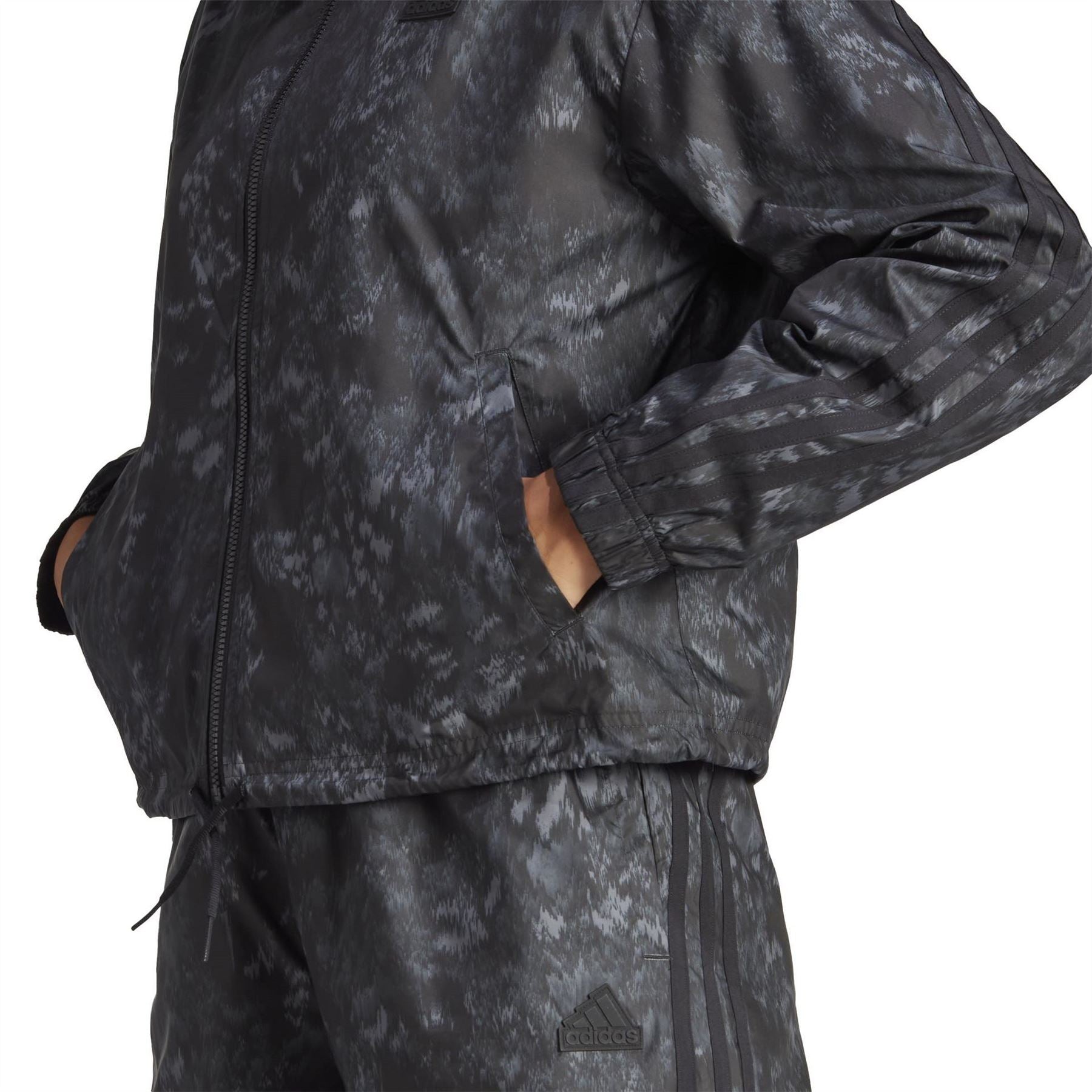 adidas Womens Future Icons 3 Stripes Woven Windbreaker