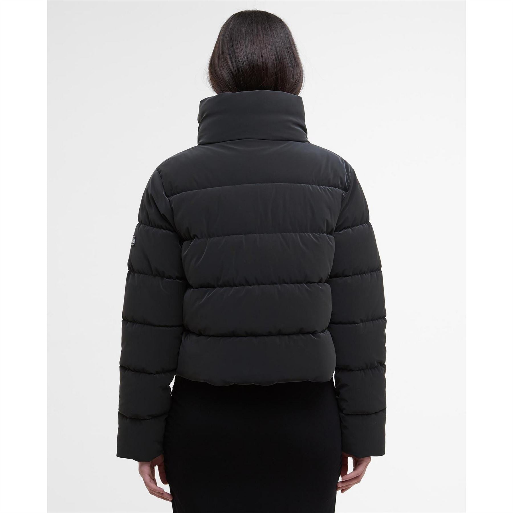 Barbour International Velvet Puffer Jacket