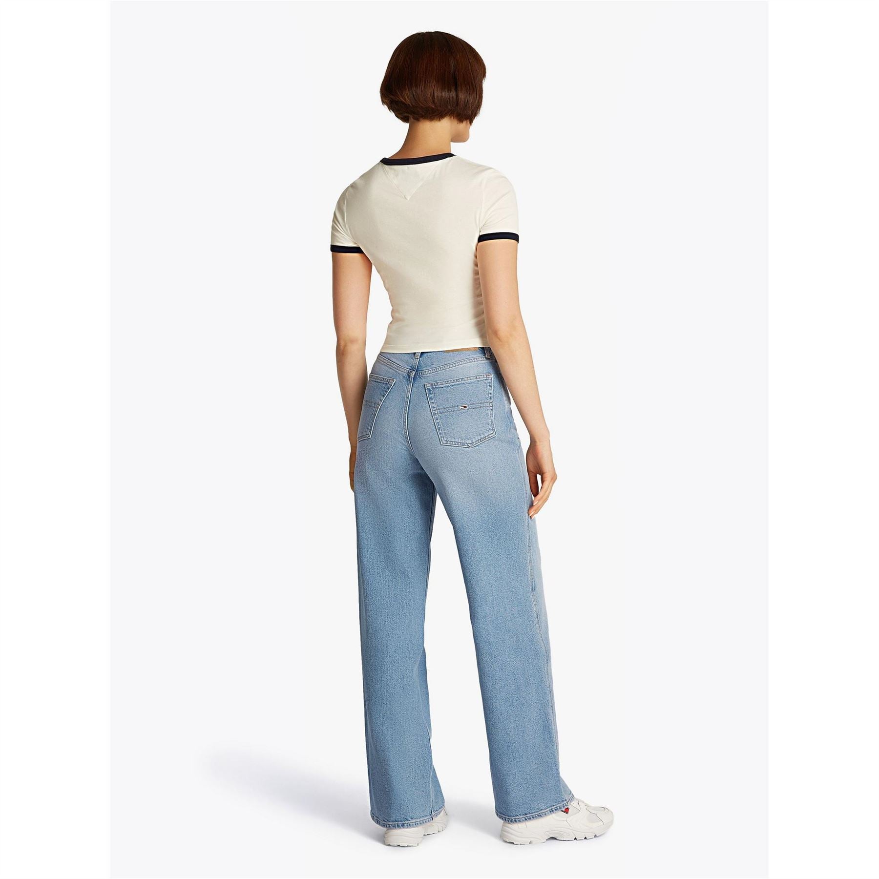 Tommy Jeans Claire High Rise Wide Leg Jeans