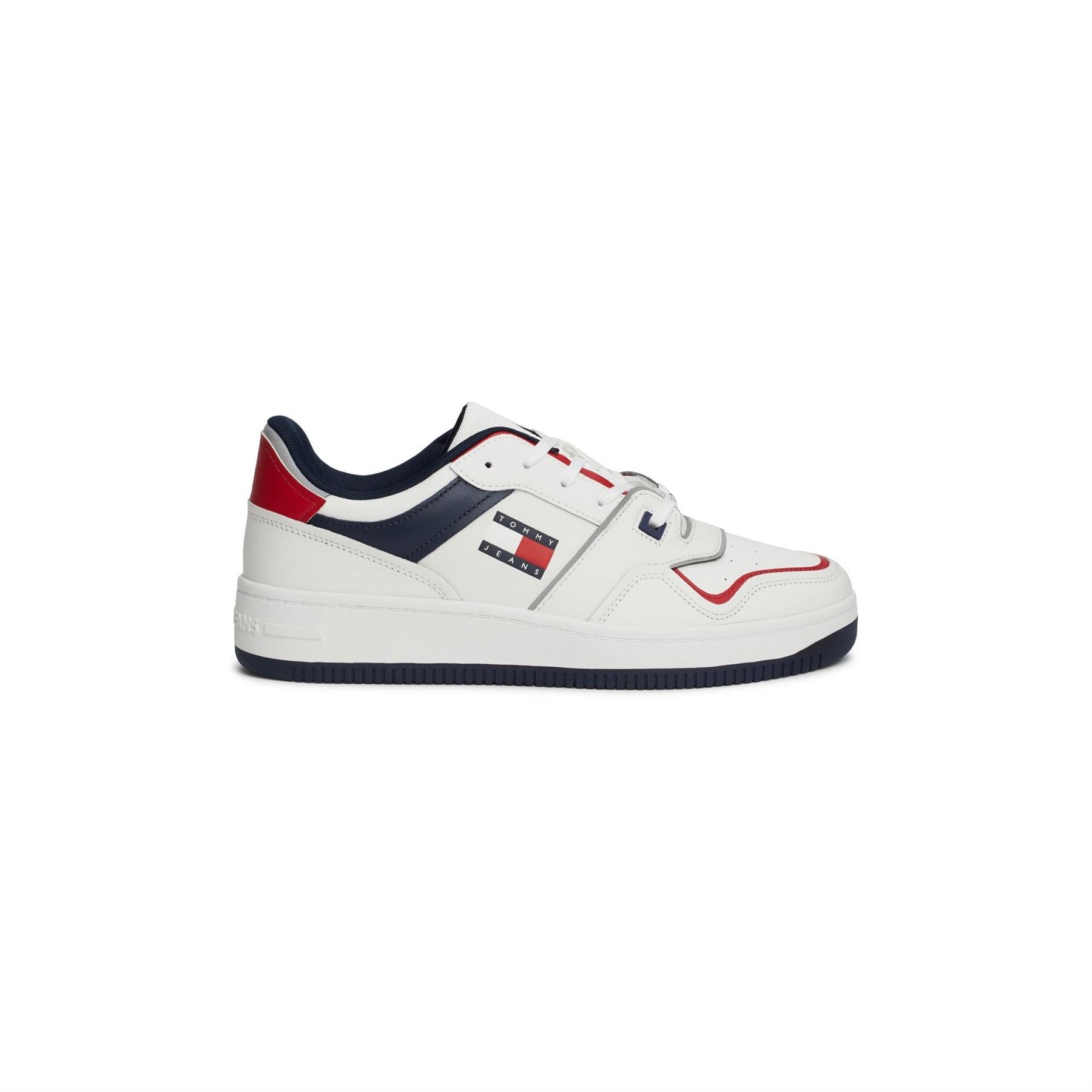 Tommy Jeans Leather Basket Trainers
