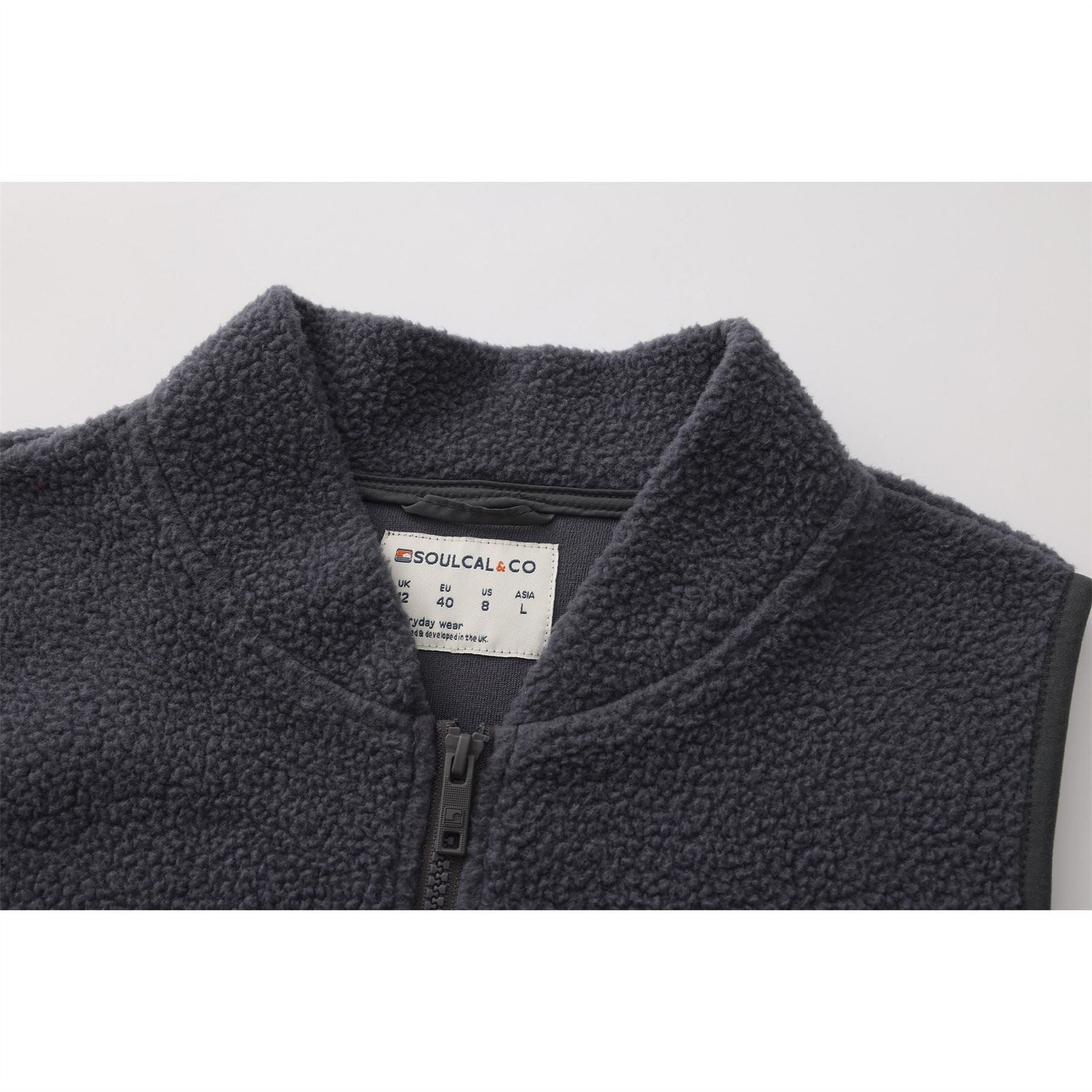 SoulCal Mock Neck Relaxed Fit Gilet