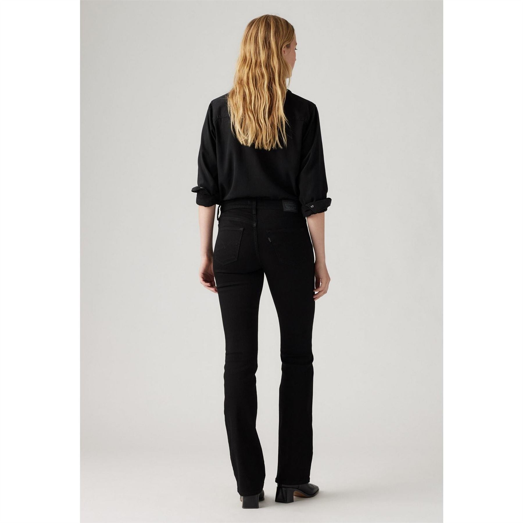 Levis Shaping Boot Soft Black Bootcut Jeans