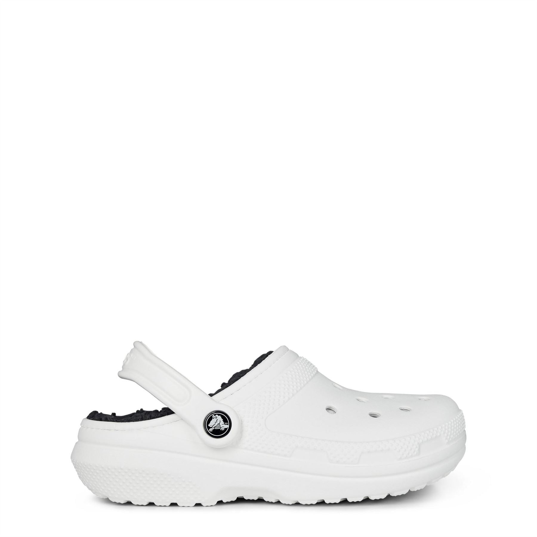 Crocs Lined Shuv Clogs with Perforated Toe