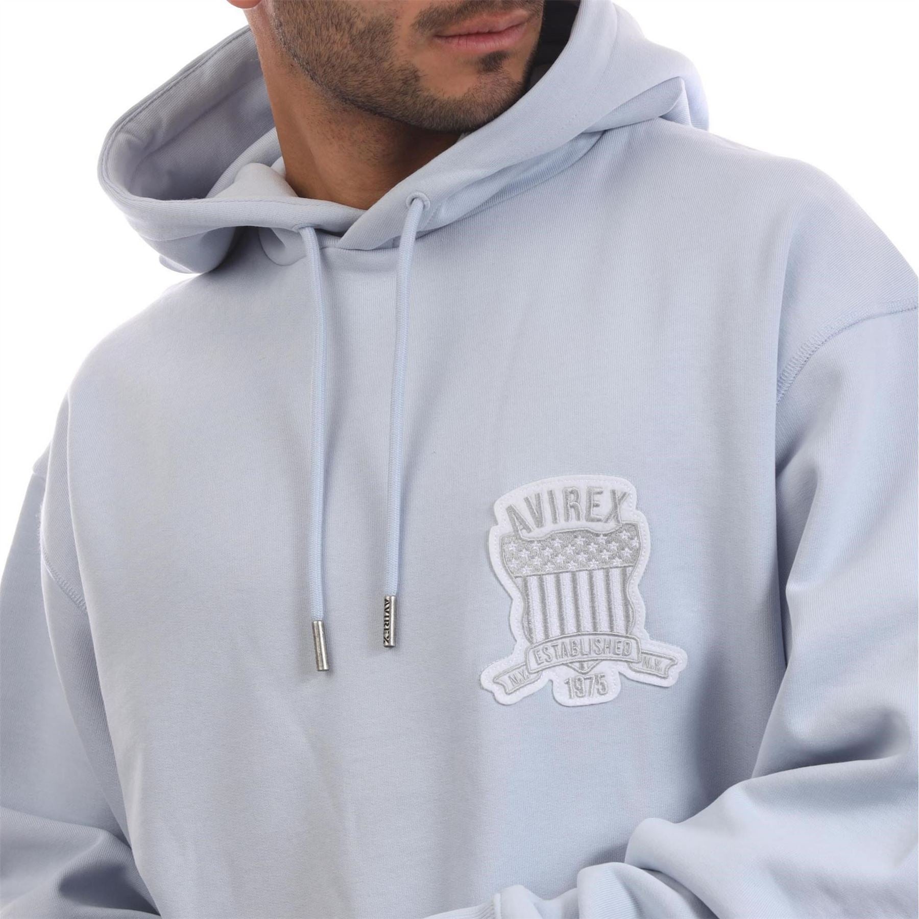 Avirex Jackson Hooded Neck Long Sleeve Sweatshirt