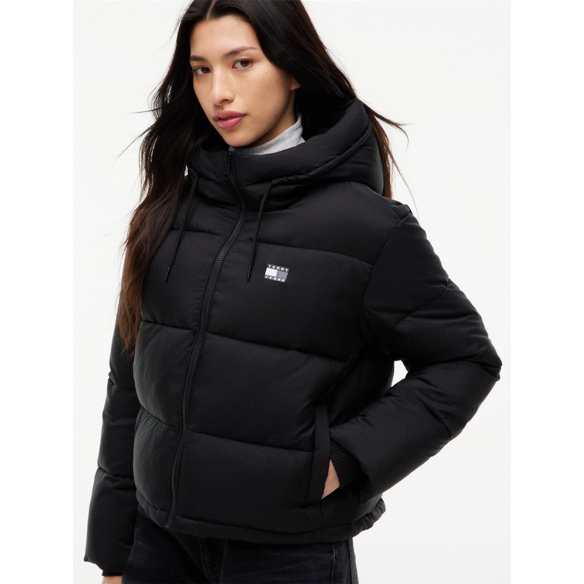 Tommy Jeans Tjw Hooded Puf Jk Ld64
