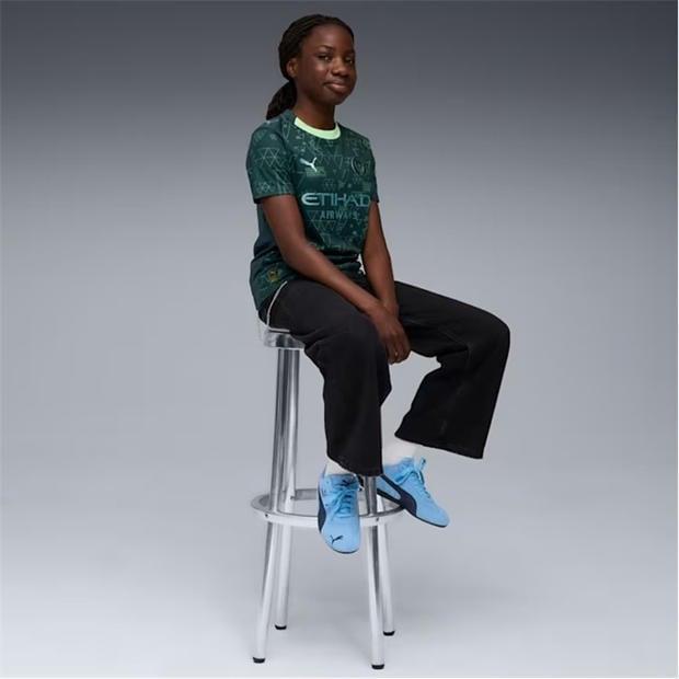 Puma Manchester City Fourth Shirt 2025 2026 Juniors