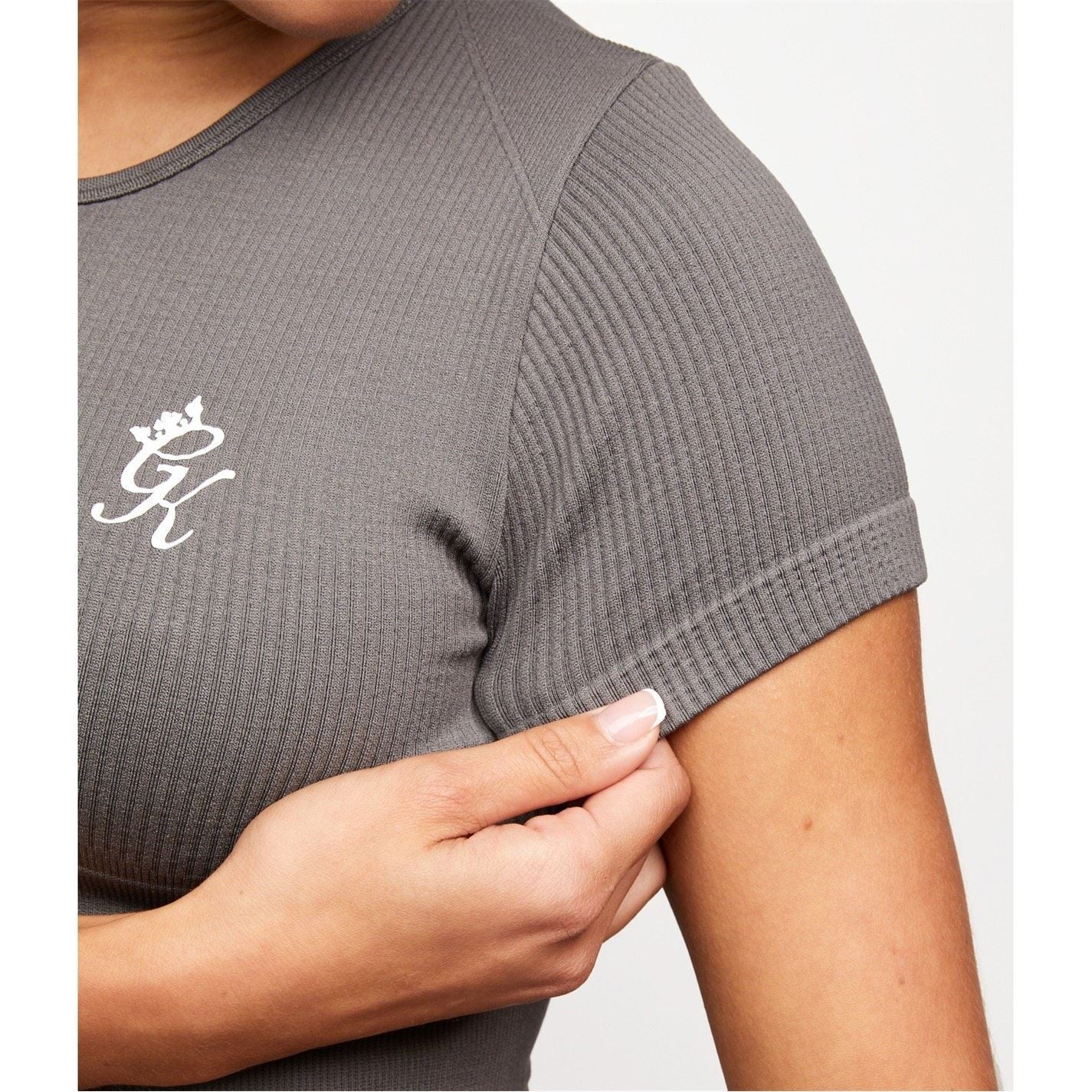 Gym King Womens Short Sleeve Performance Gym Top