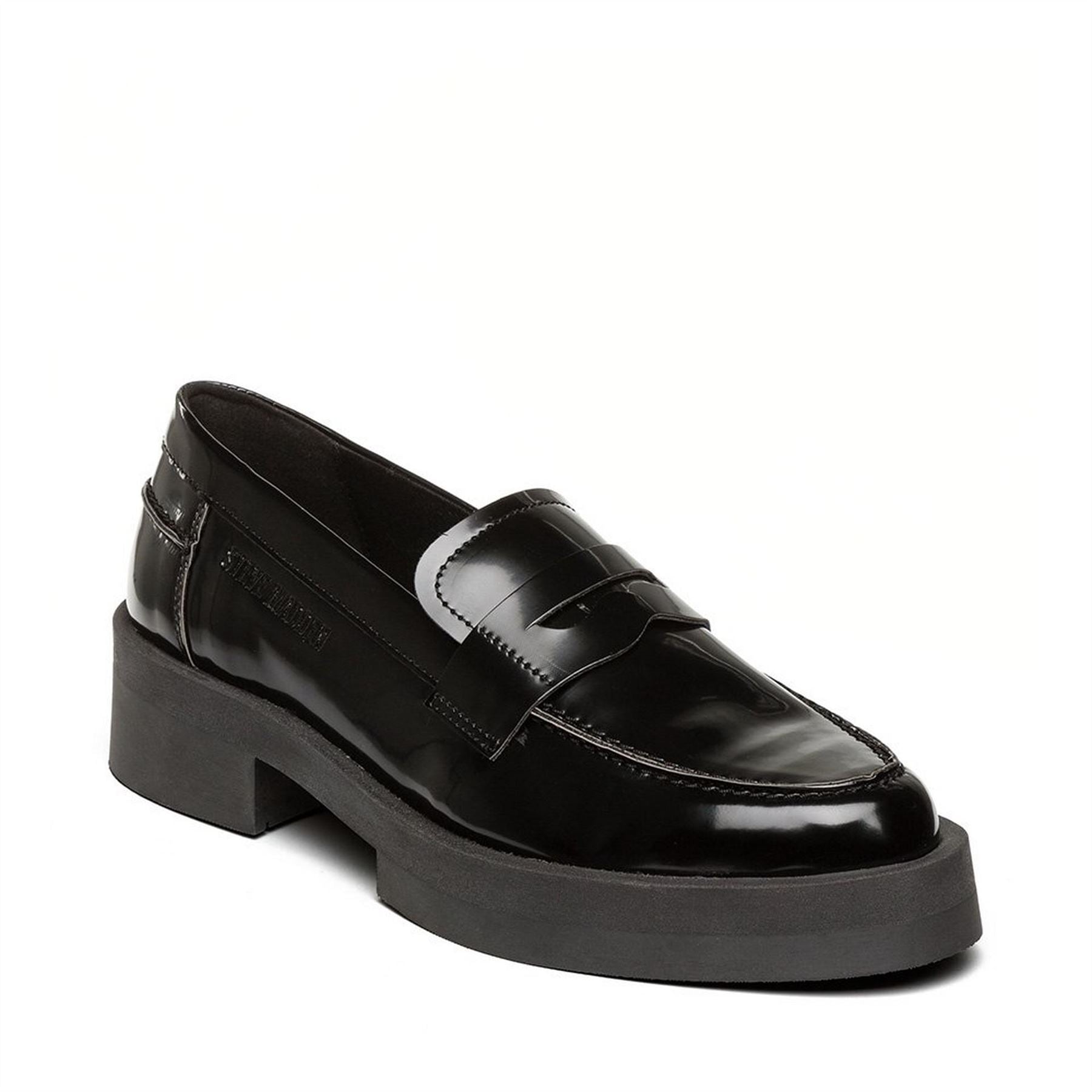 Steve Madden Penny Loafers with Low Block Heel