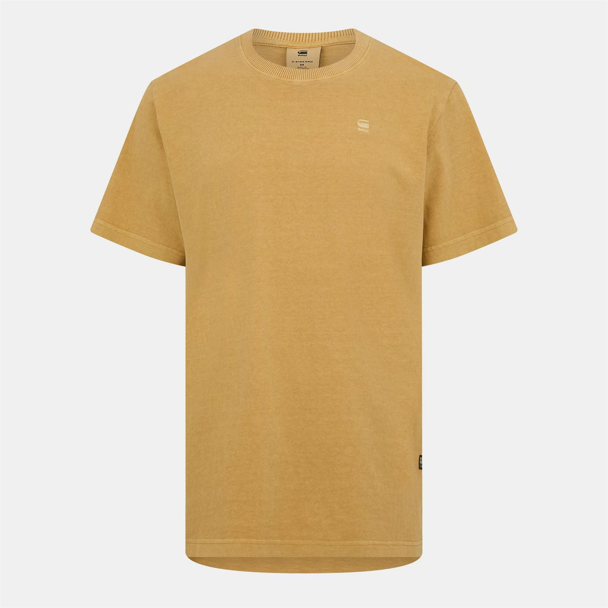 G Star Overdyed Regular Fit Crew Neck T-Shirt