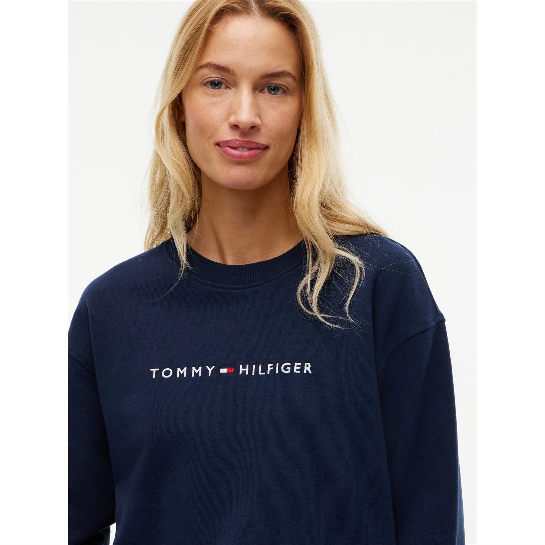 Tommy Hilfiger Cotton Crew Neck Tracksuit Top