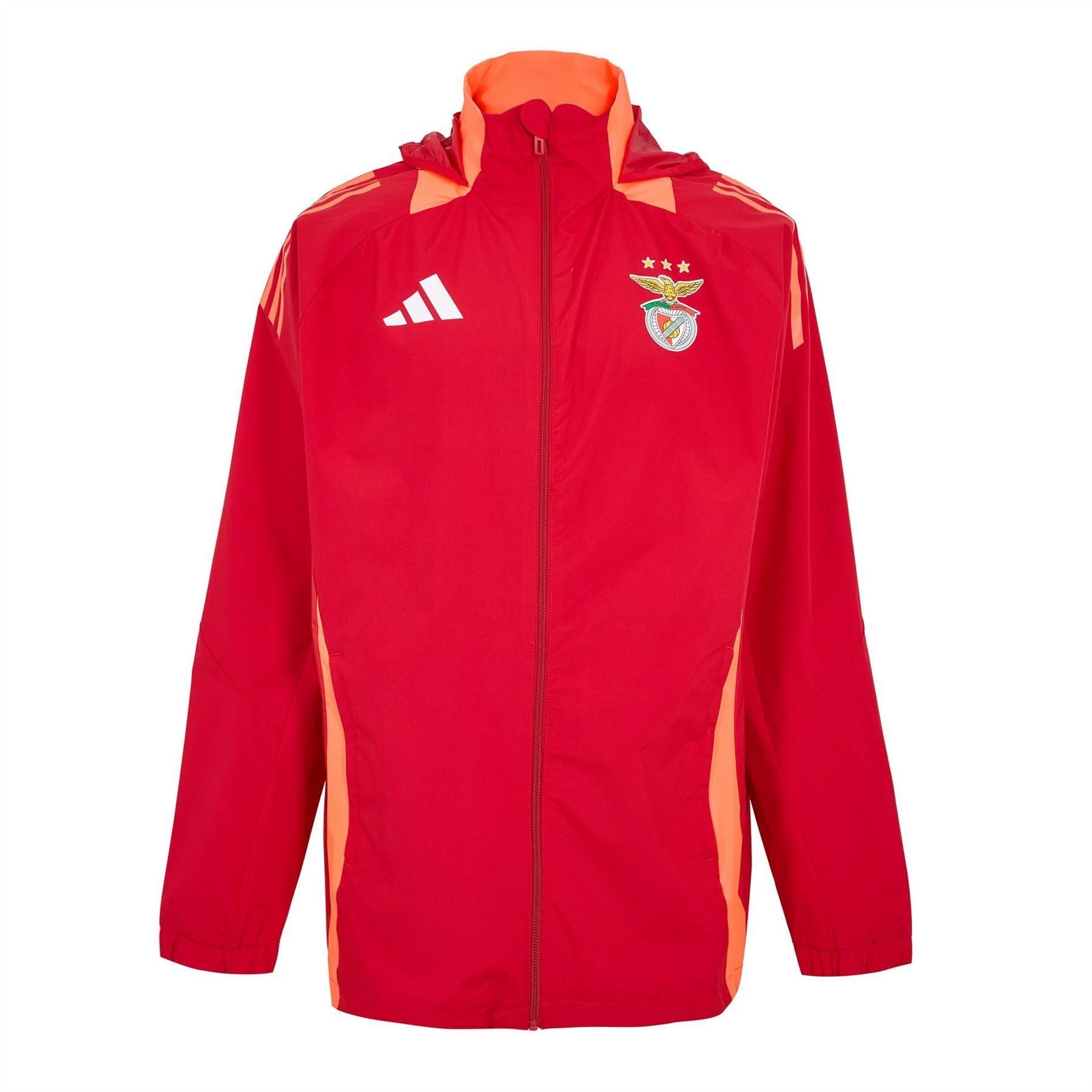 adidas Benfica Autumn Winter Licensed Rain Anorak