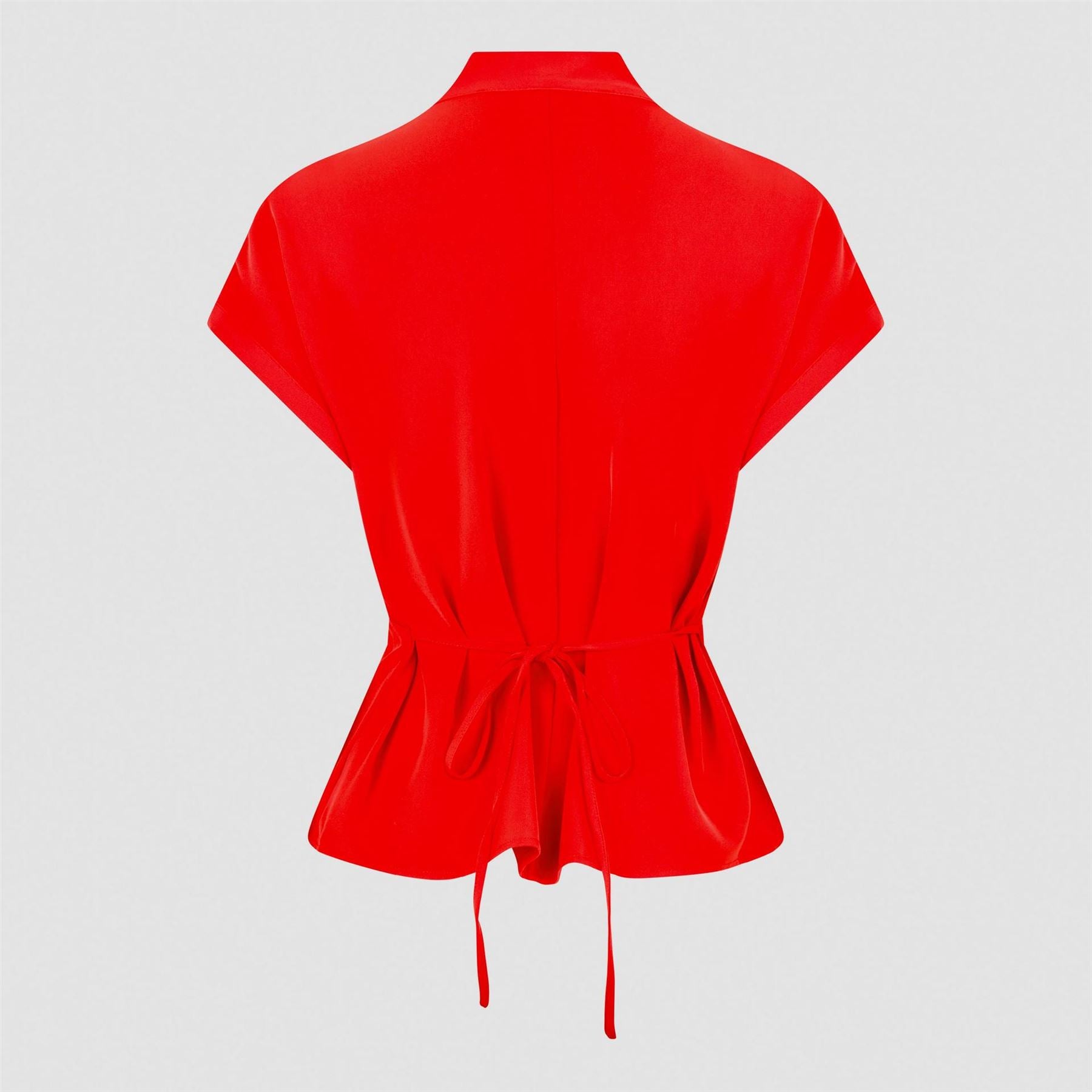 French Connection Short Sleeve Regular Fit Blouse