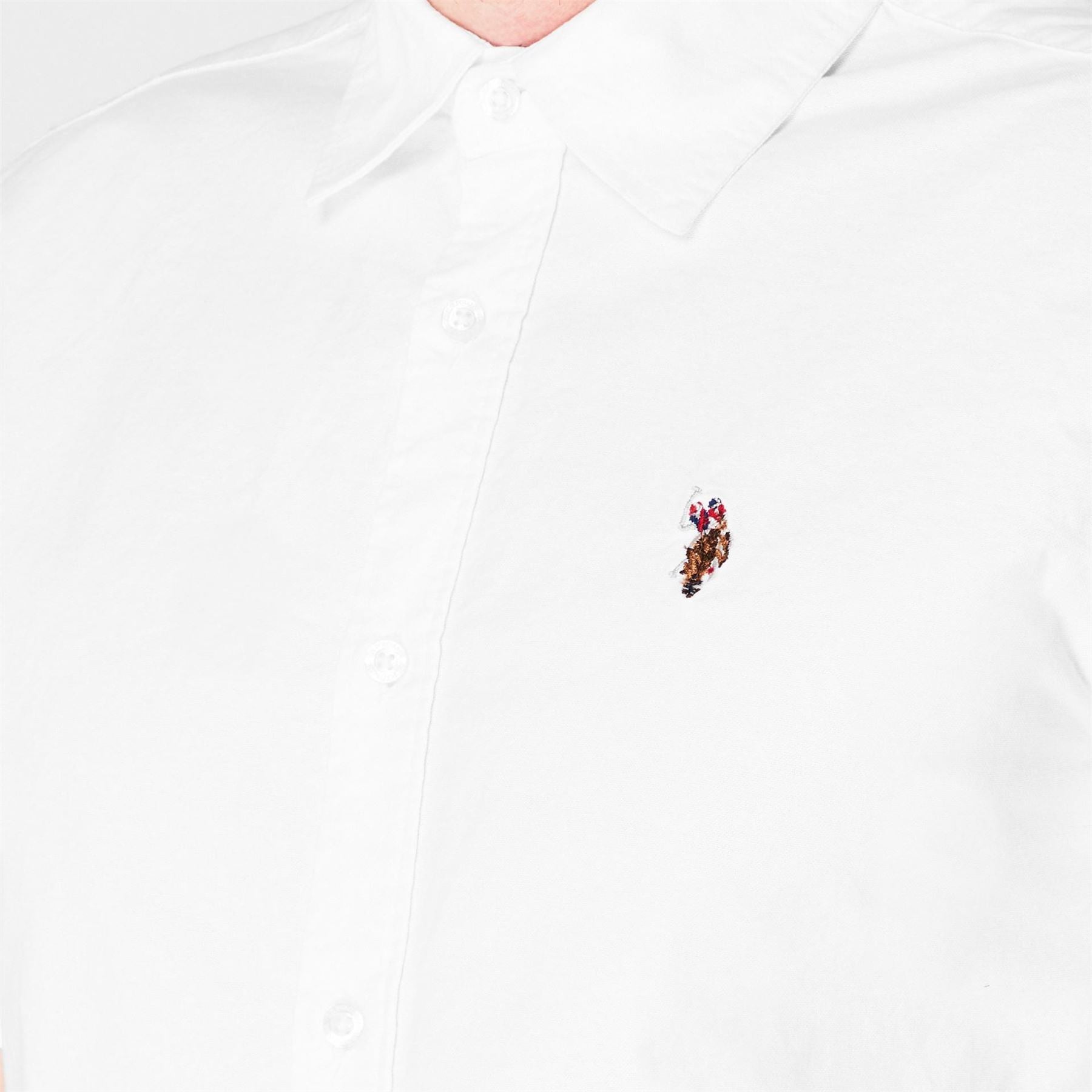 US Polo Assn Mens Polo Oxford Short Sleeve Shirt