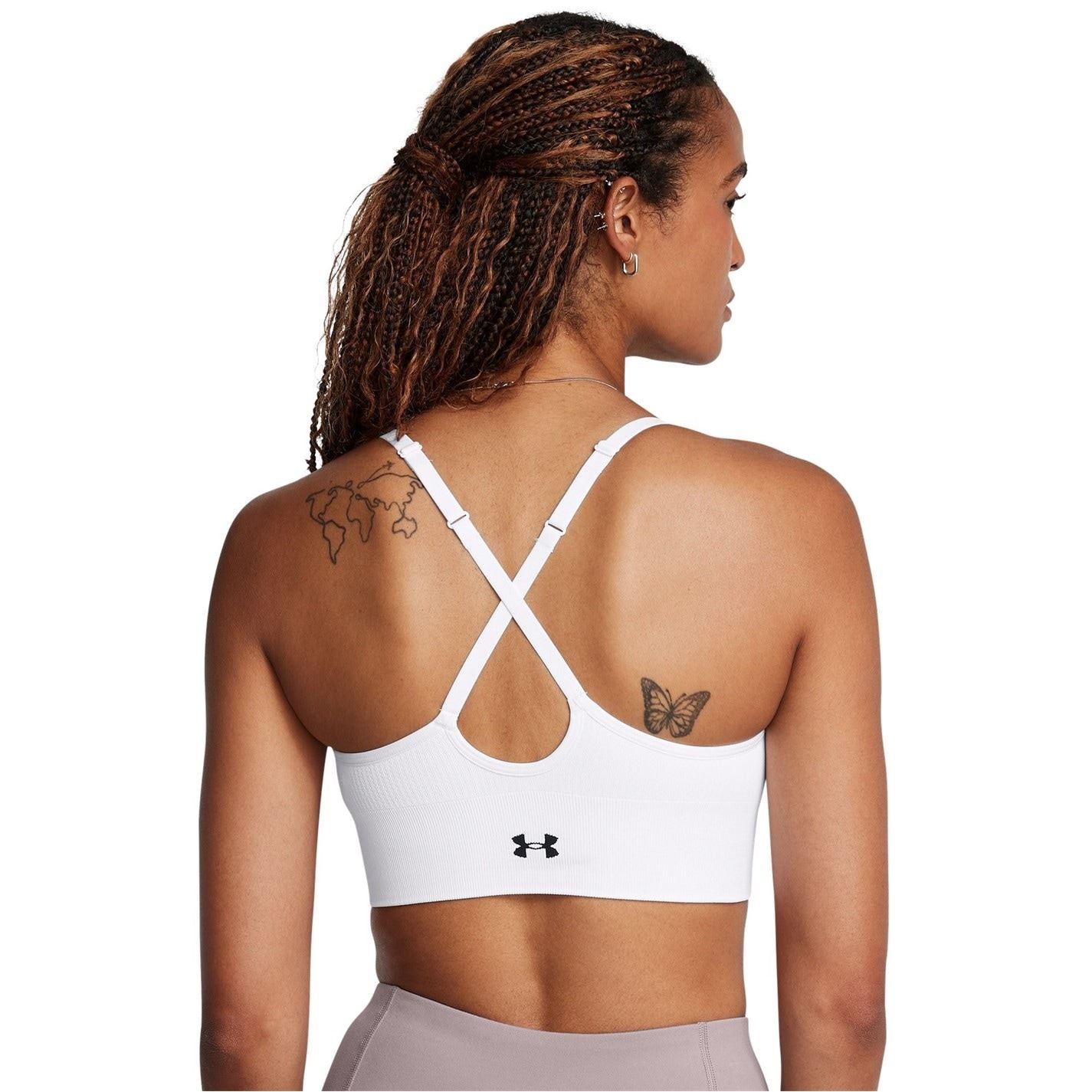 Under Armour Womens Armour Vanish Seamless Low Bra Impact Sports