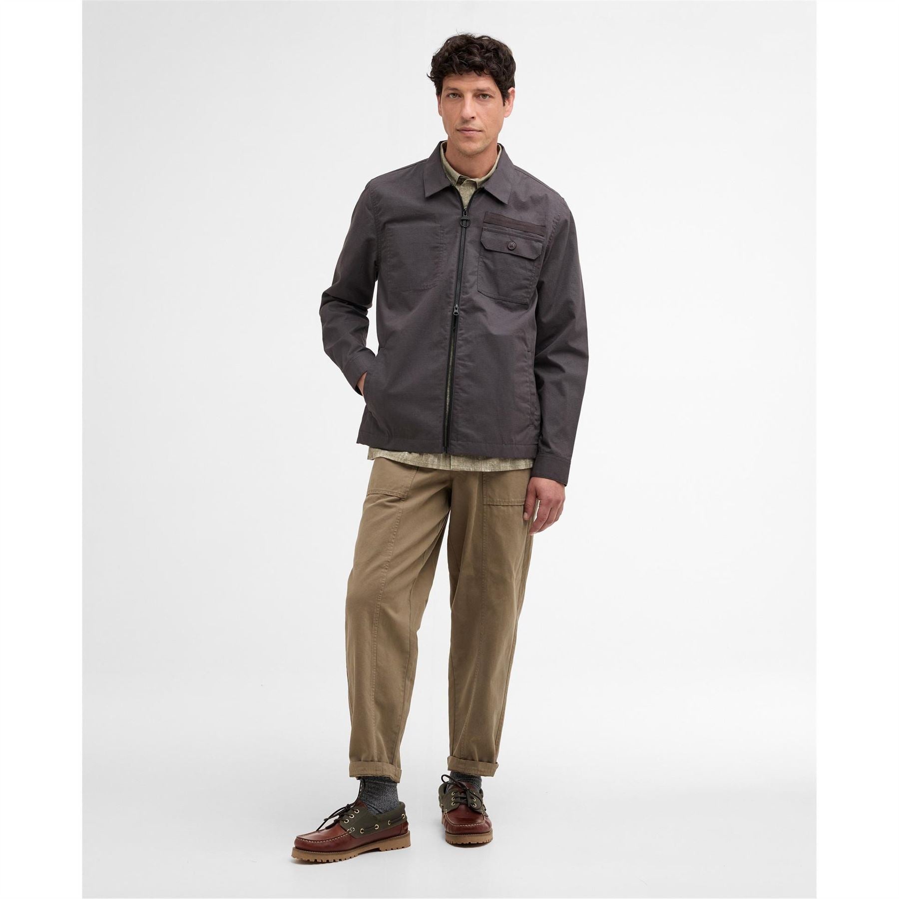 Barbour Crail Wax Ripstop Overshirt