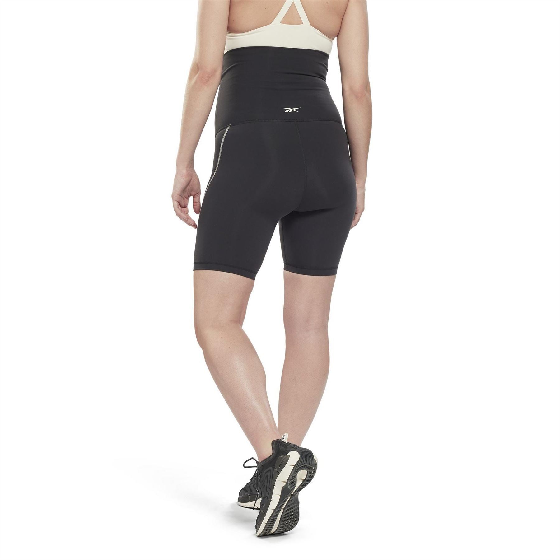 Reebok Womens Maternity Legging Shorts Cycling Shorts