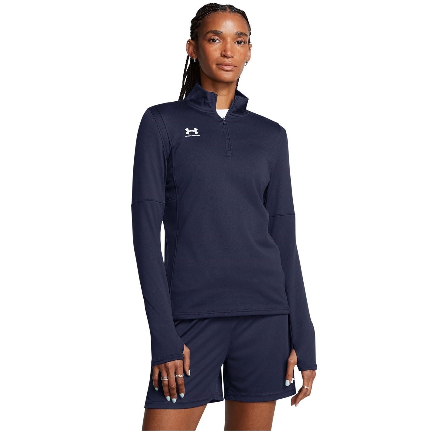 Under Armour Zip Neck Long Sleeve Regular Fit Top