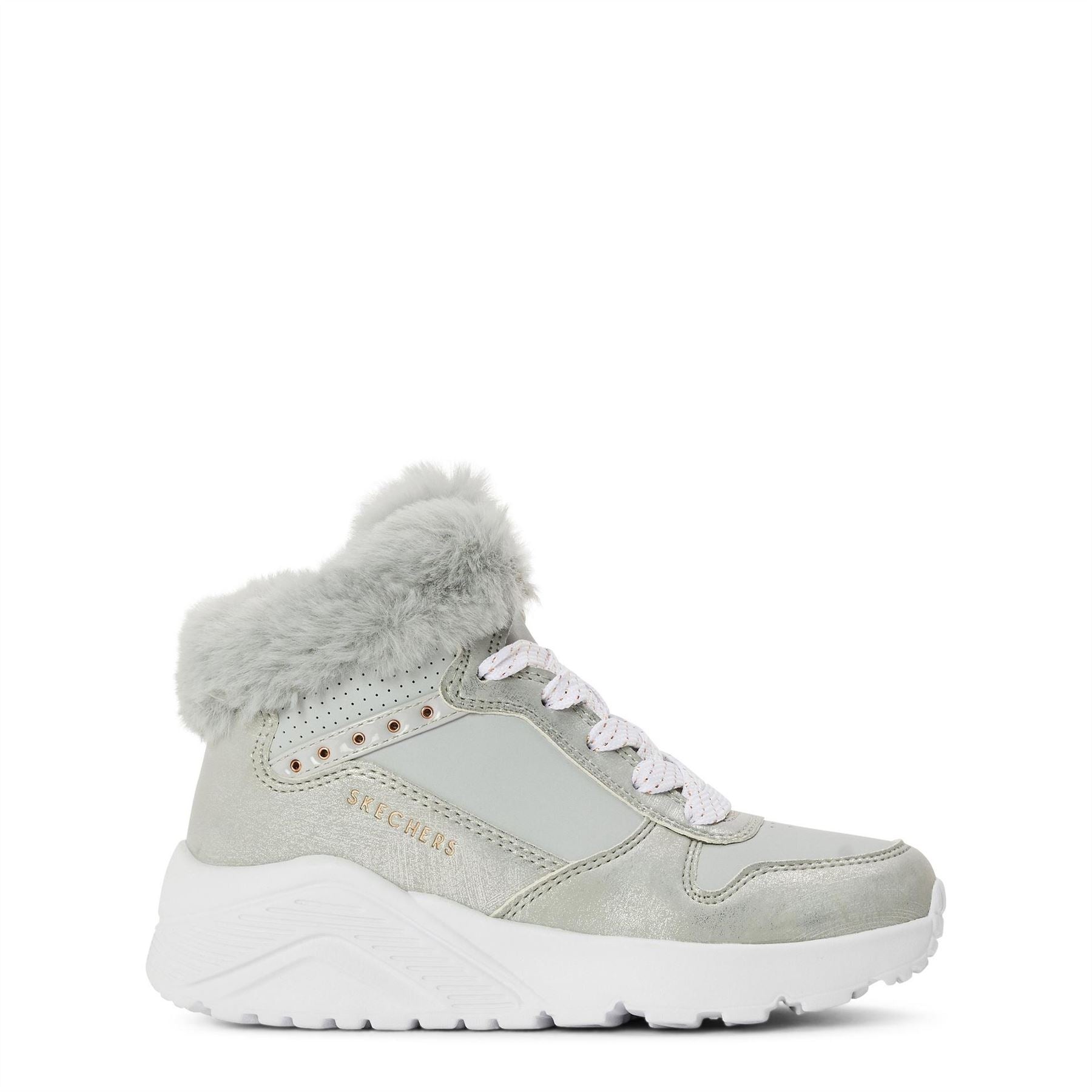 Skechers Kids Unolite High Top Trainers