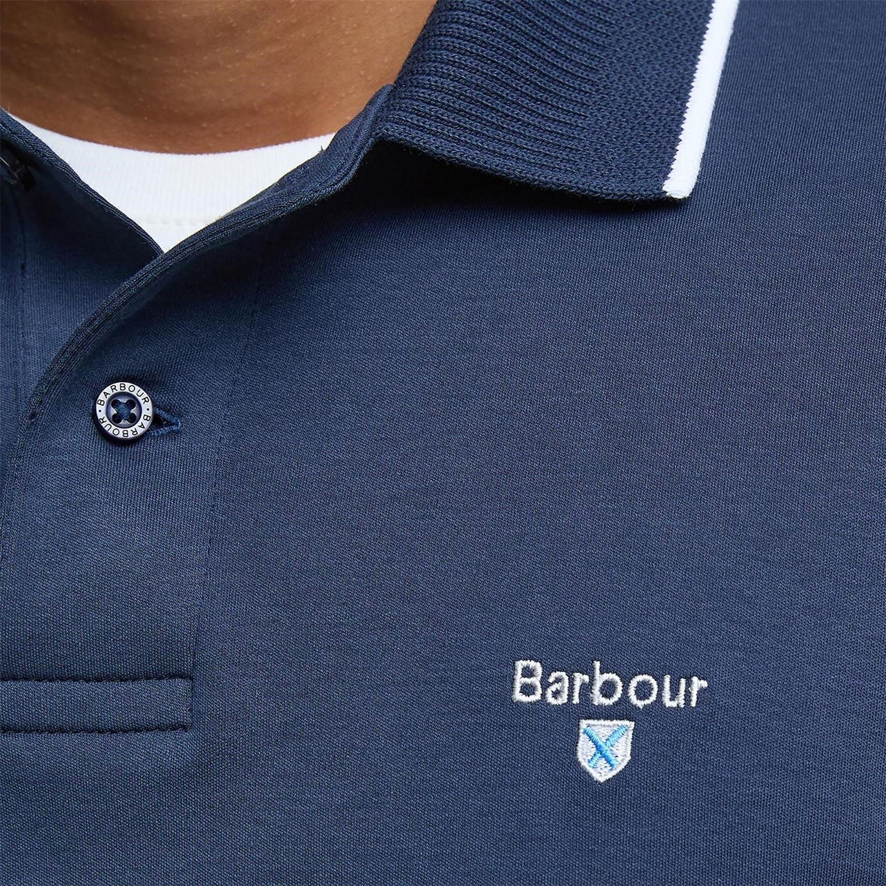 Barbour Tailored Short Sleeved Polo Shirt