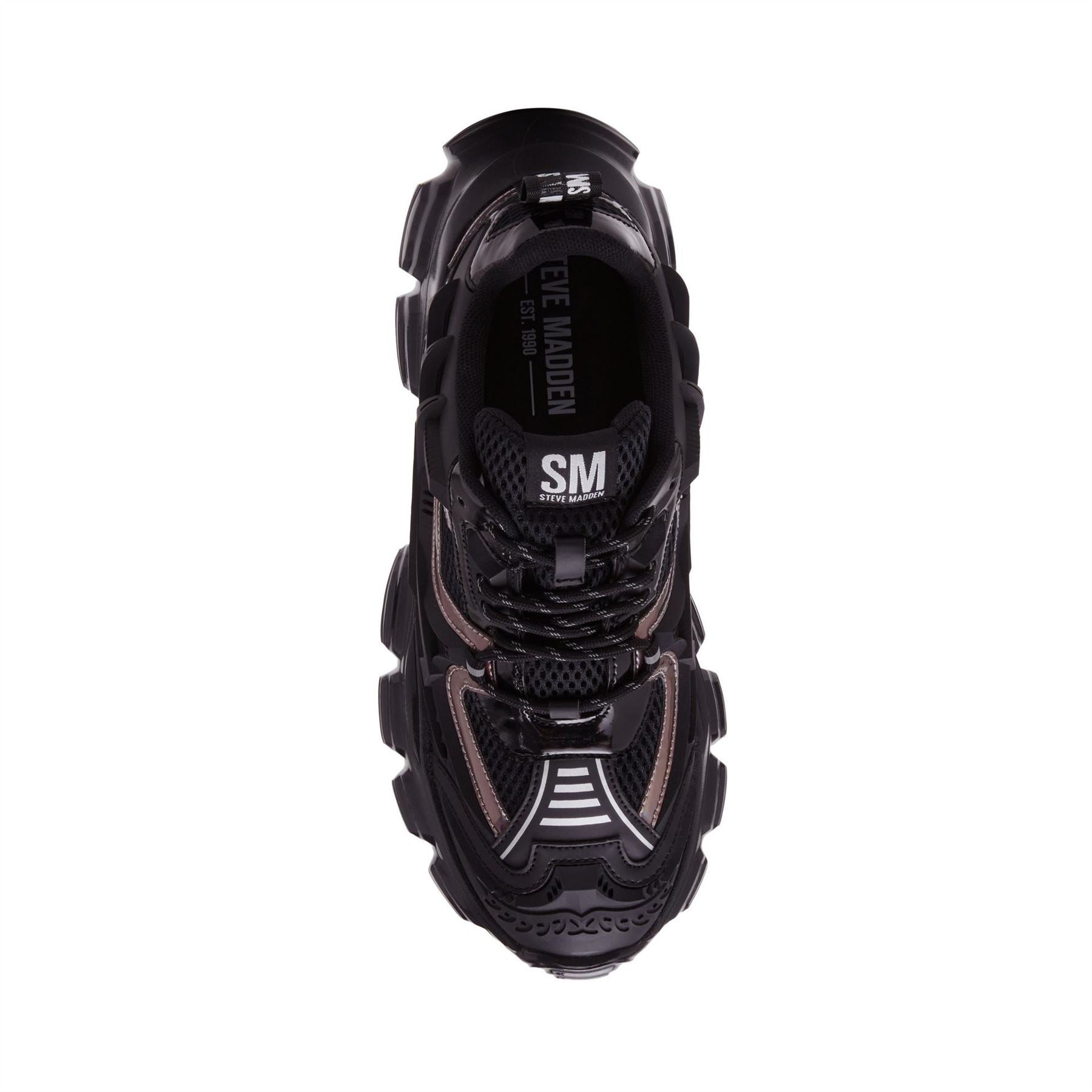 Steve Madden Quantico Rnr Lace Up Chunky Trainers