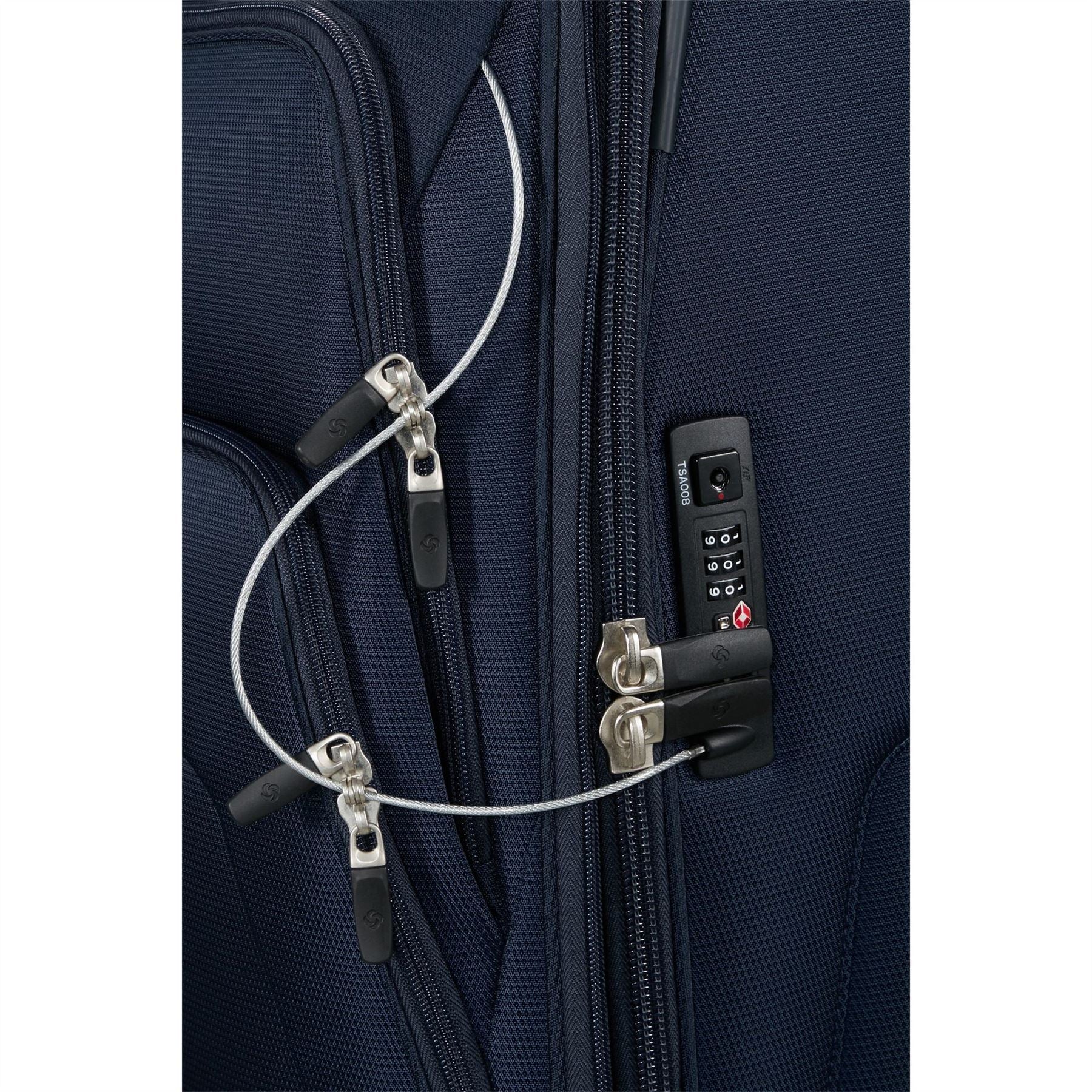 Samsonite Sng Eco Upright 55x40x20 23cm Exp Fl Cabin Soft Suitcase