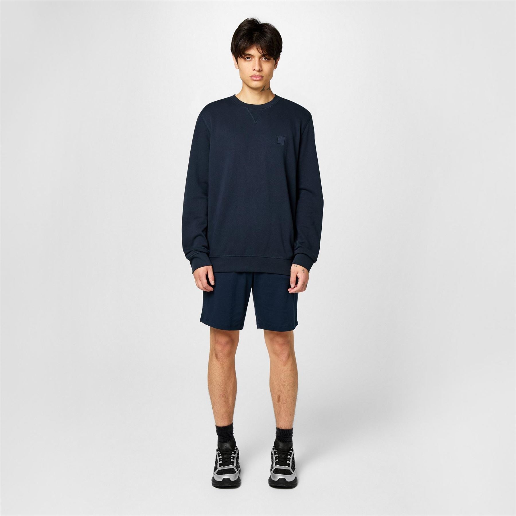 Boss Orange Long Sleeve Premium Cotton Sweatshirt (westart Crew Neck)