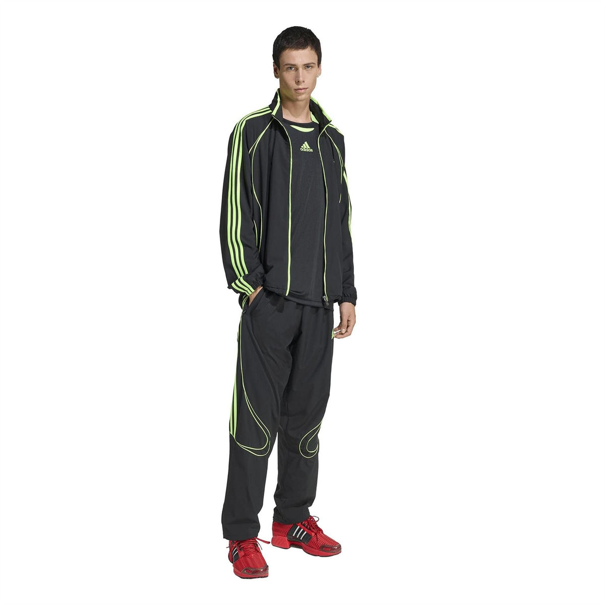 adidas Teamgeist Round Neck Short Sleeve Graphic T-Shirt