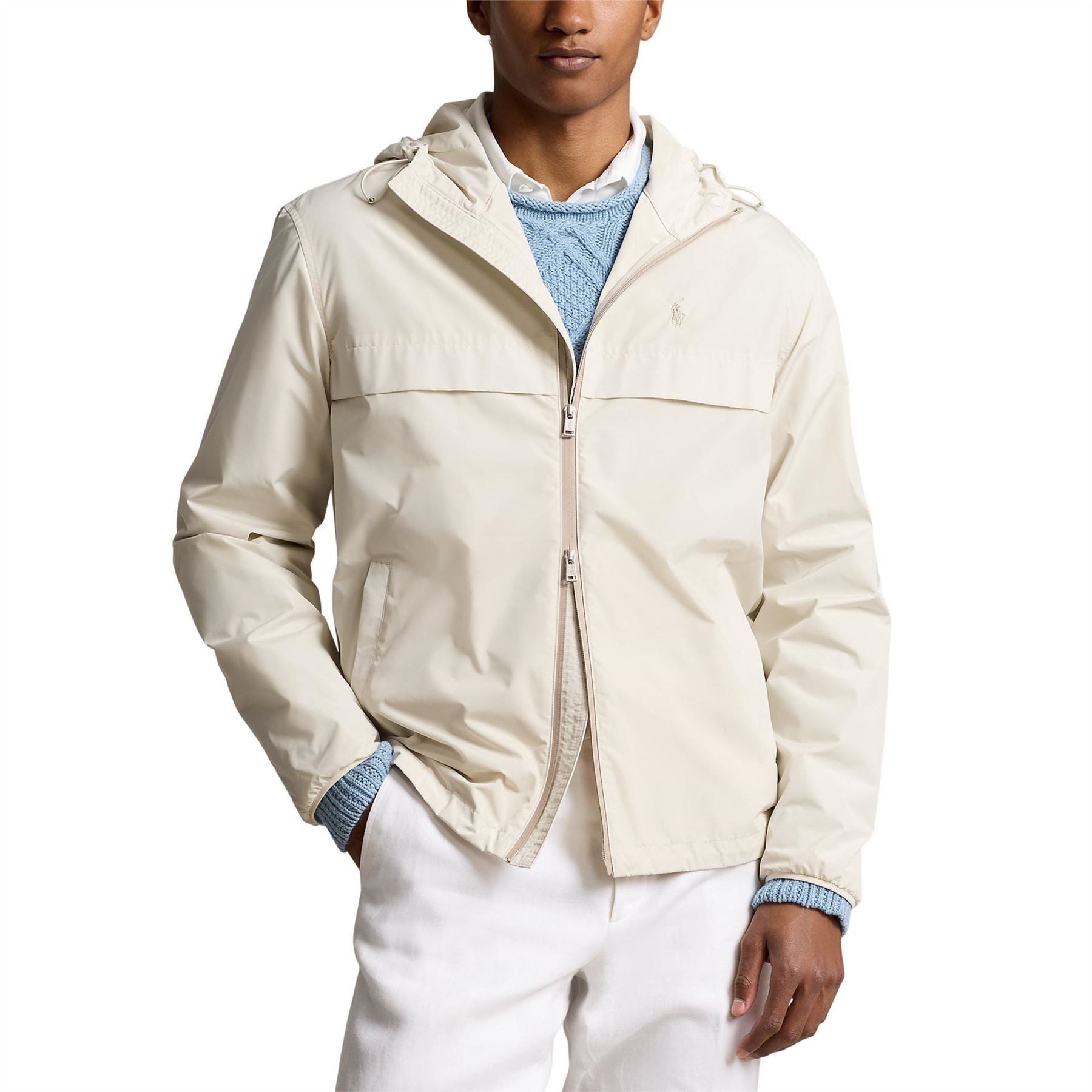 Polo Ralph Lauren Full Zip Long Sleeve Hip Length Windbreaker