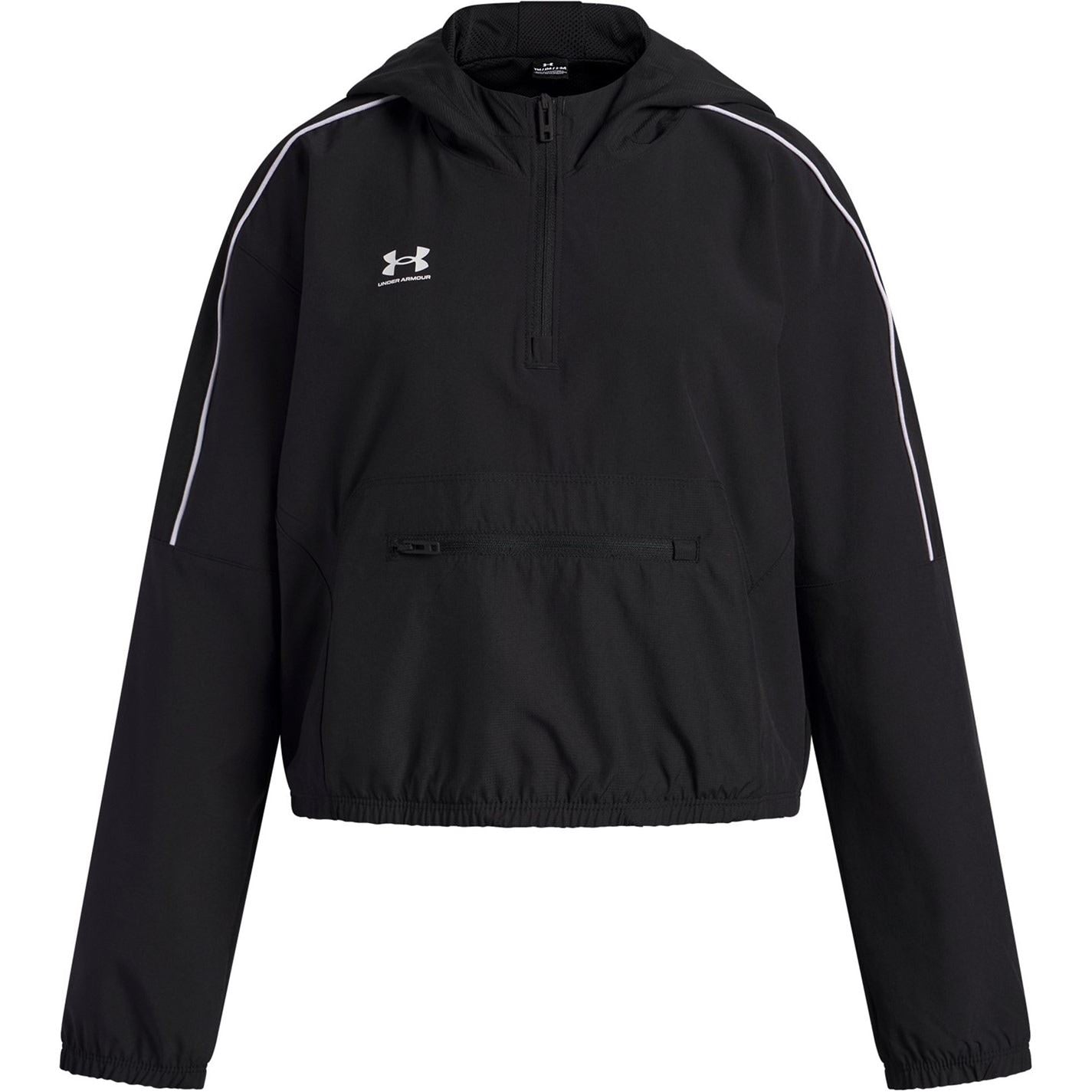 Under Armour Challenger Solid Patterned Hooded Anorak Jacket