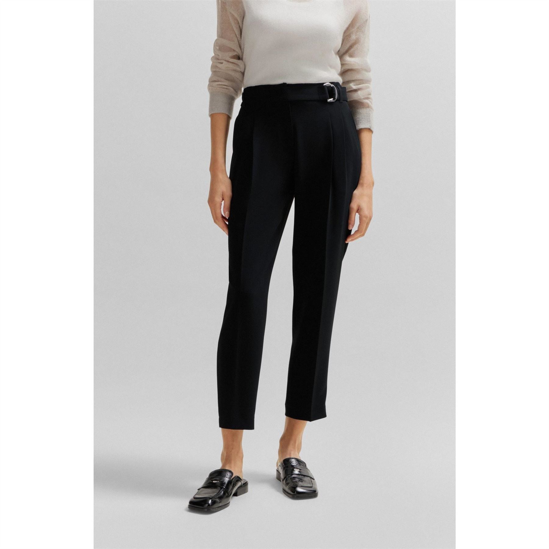 Boss Tapia Pleated Trousers