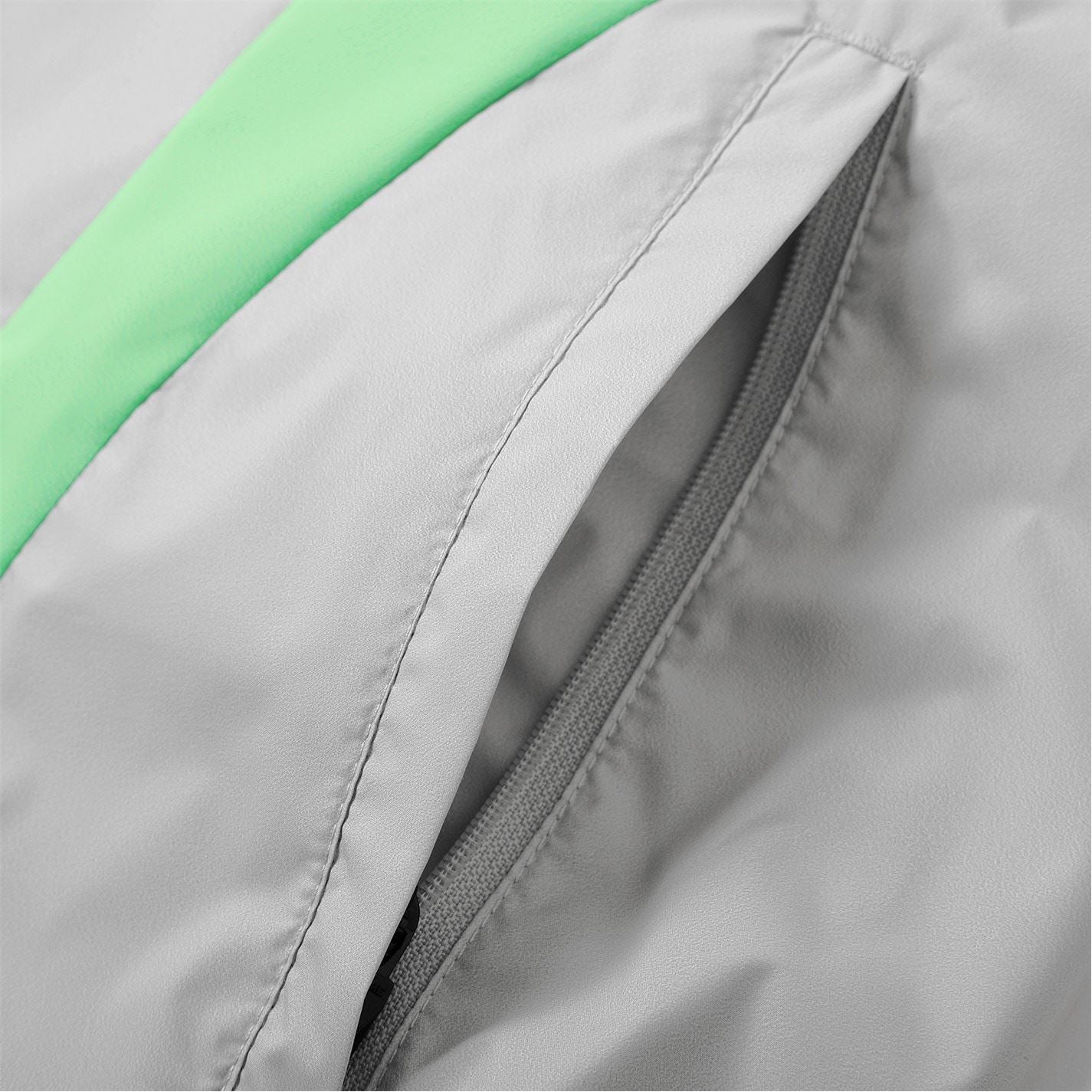 Kelme Hooded Neck Color Block Windbreaker