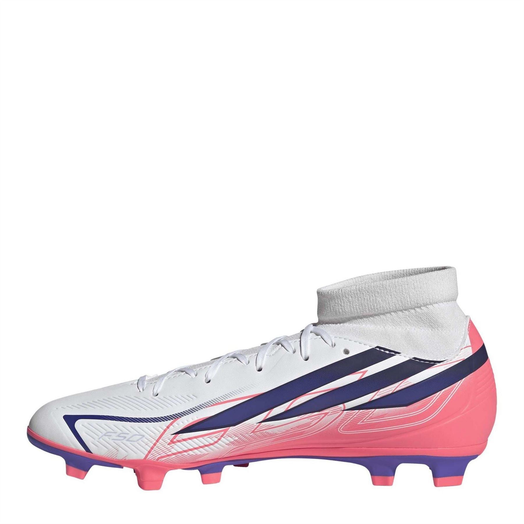 adidas Mens Hyperfast Club Mid Firm Ground   Multi Ground Football Boots