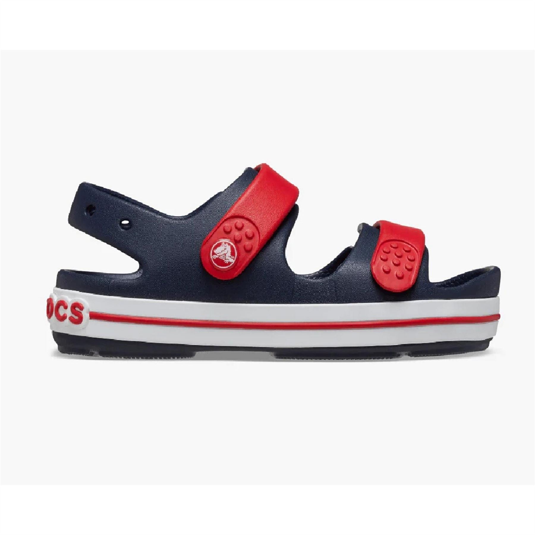 Crocs Crocband Crocodile Print Open Toe Slides