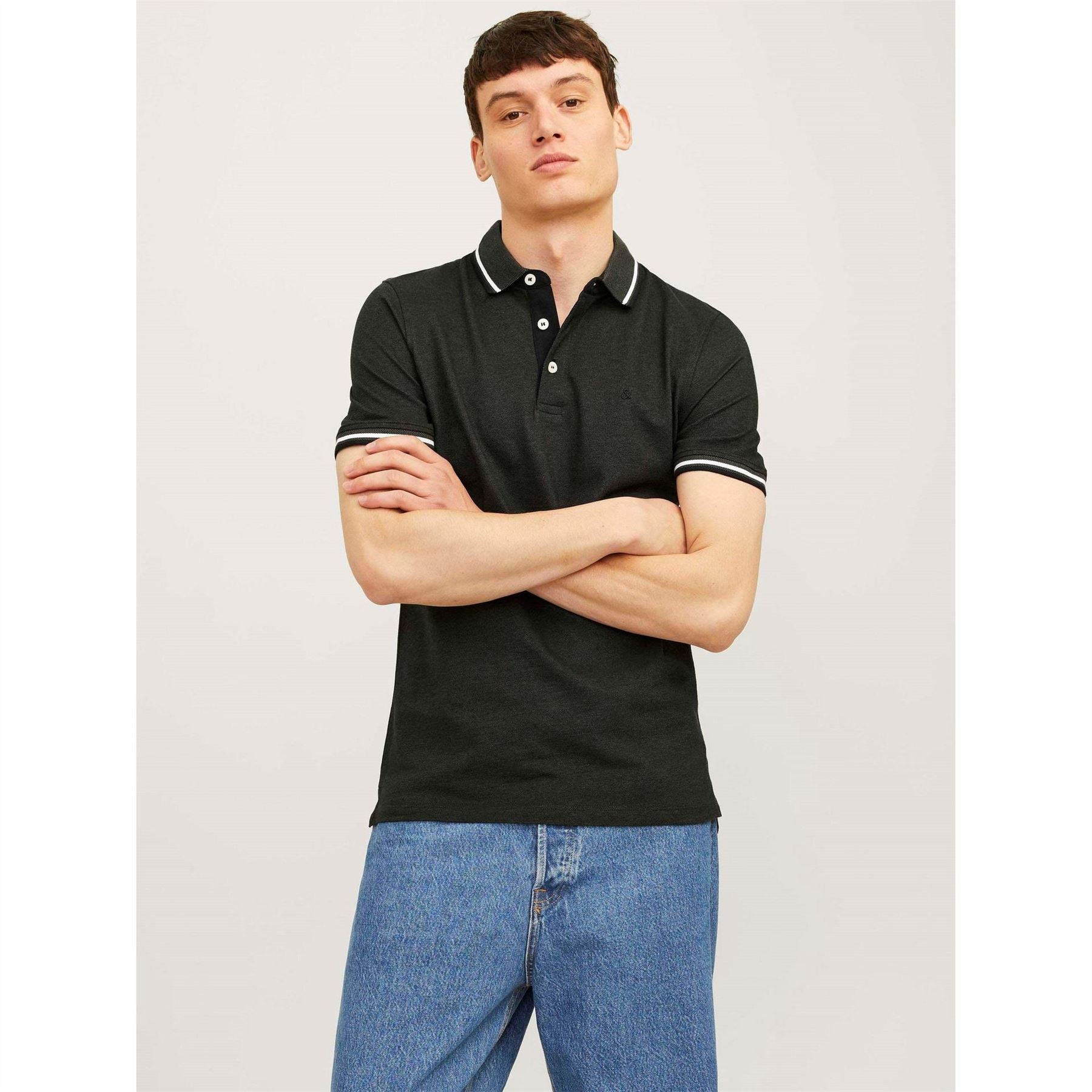 Jack and Jones Paulos Pack Short Sleeve Polo Shirt