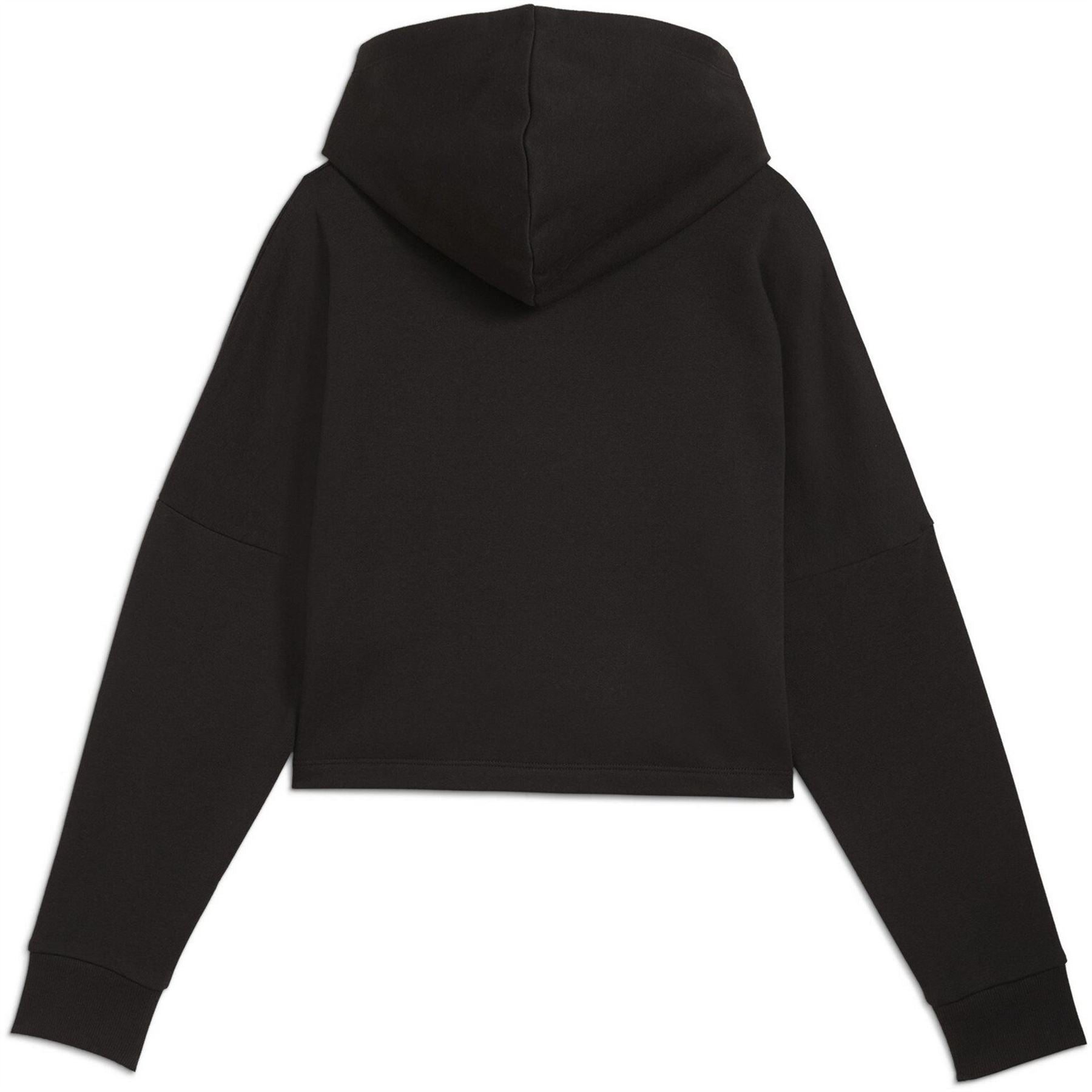 Puma Logo Cropped Hoodie G Hoody Unisex Kids