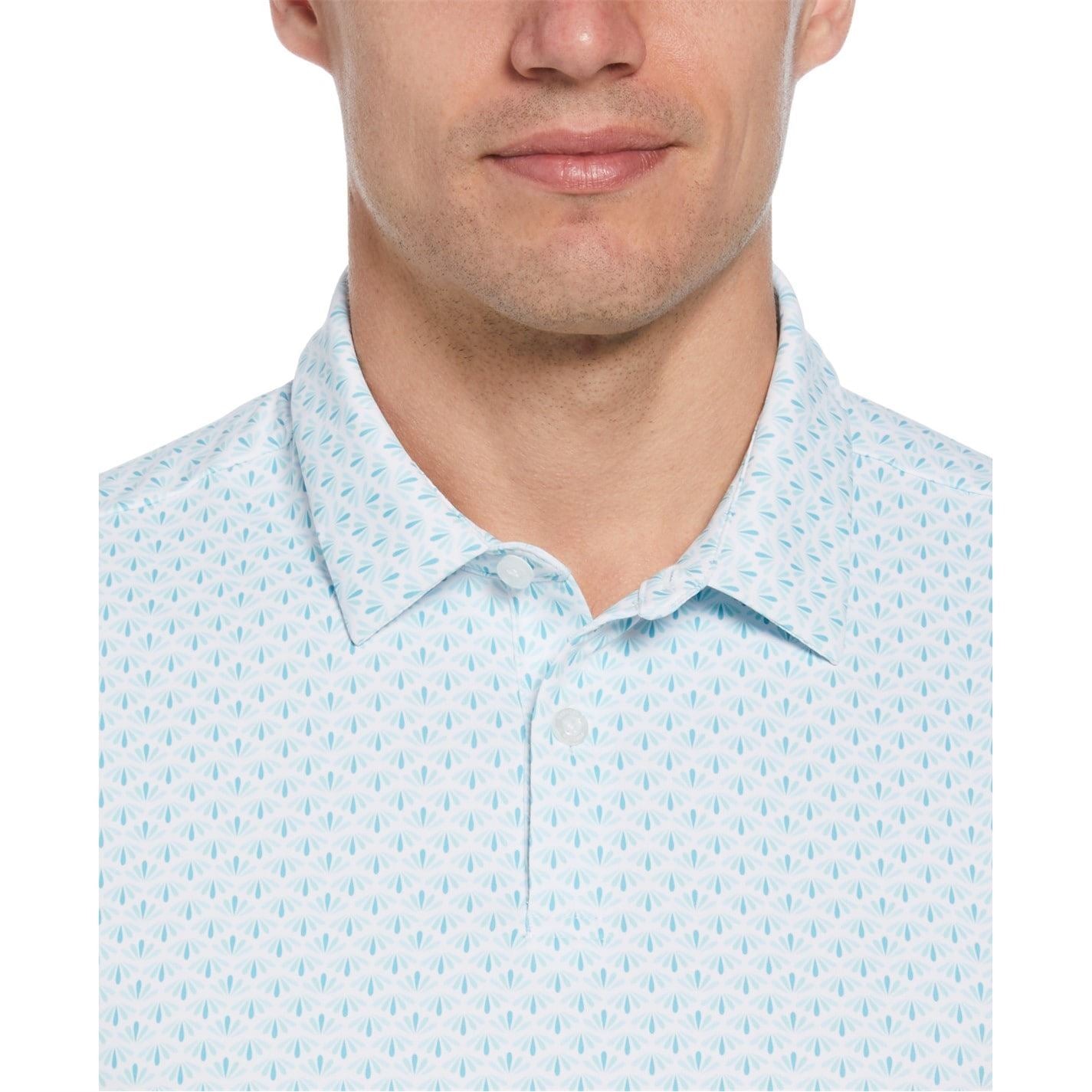 Original Penguin Golf Retro Geo Print Regular Fit Shirt