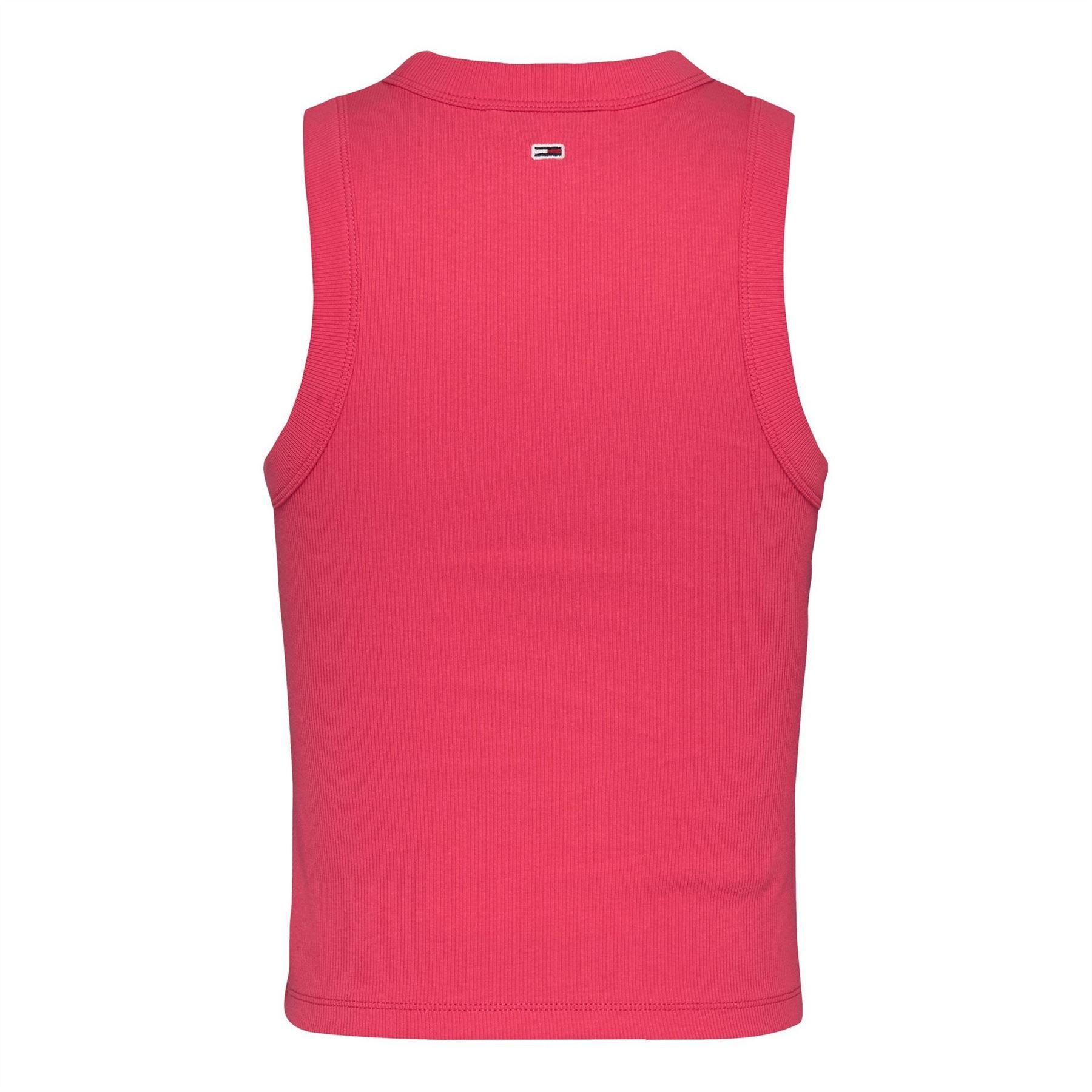 Tommy Jeans Slim Fit Lettering Bubble Tank