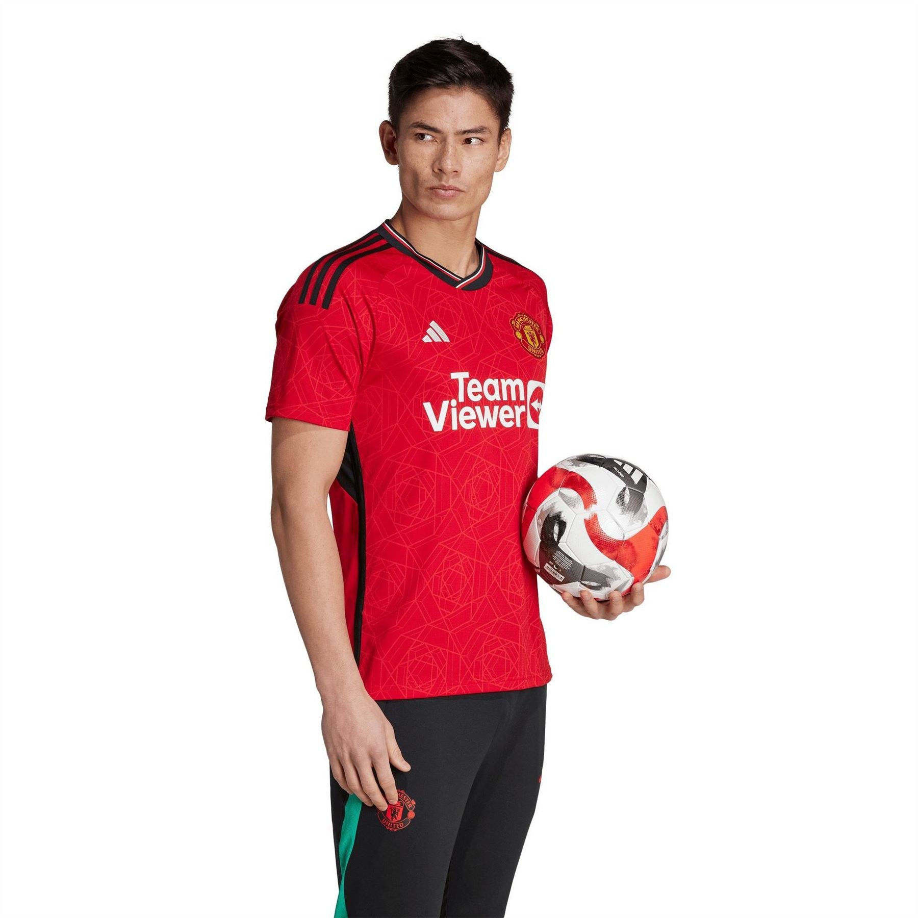 adidas Manchester United Home Shirt 2023 2024 Adults