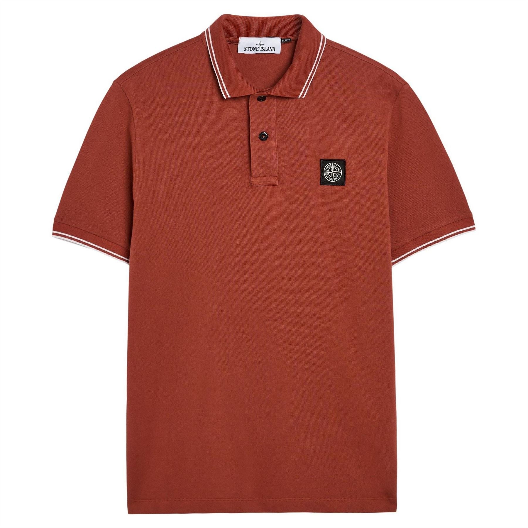 Stone Island Ss Pique Polo Tipped