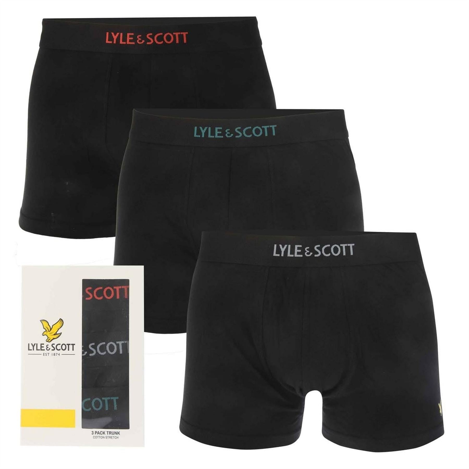 Lyle and Scott 3 Pack Boxer Shorts