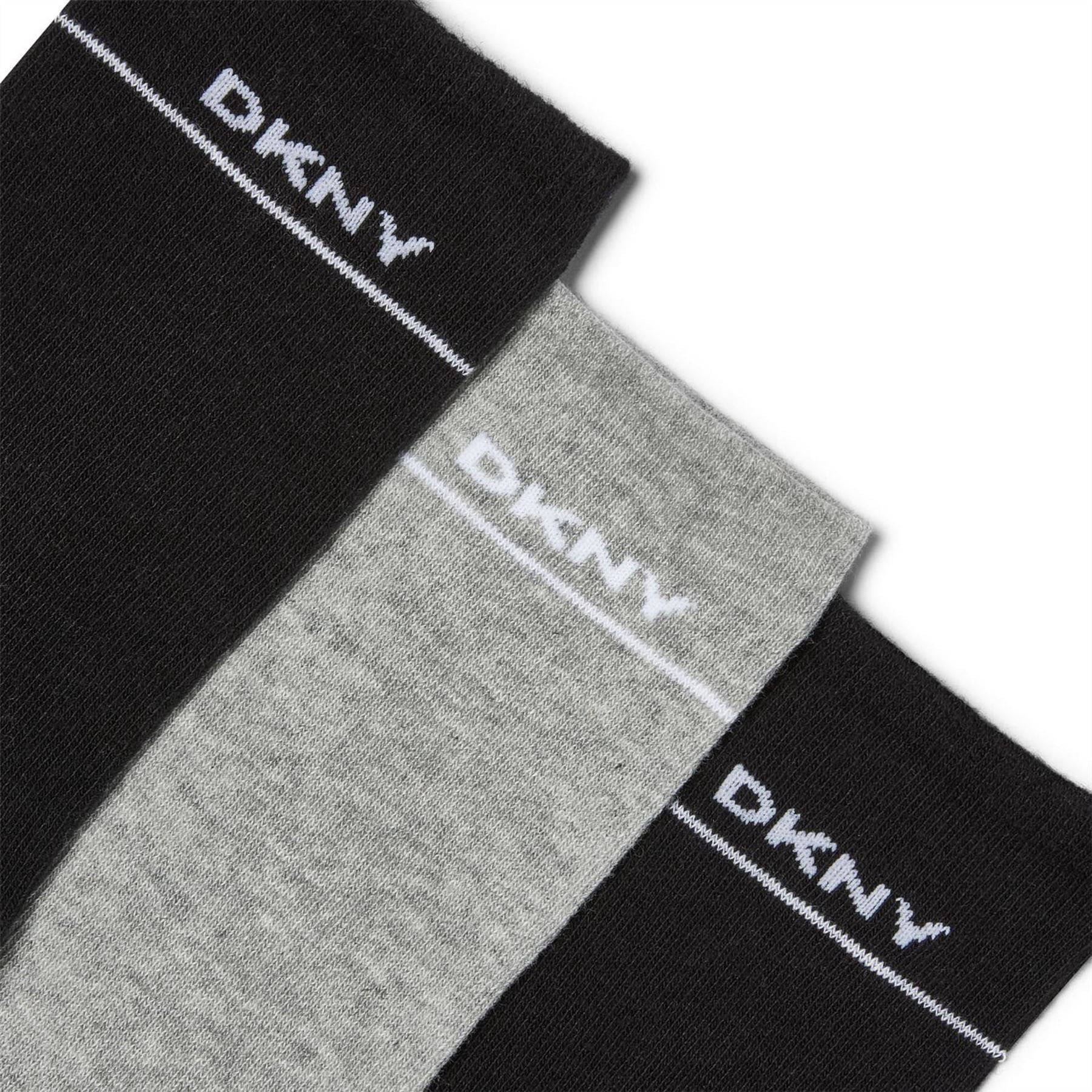 DKNY Womens 3 Pack Socks Paige